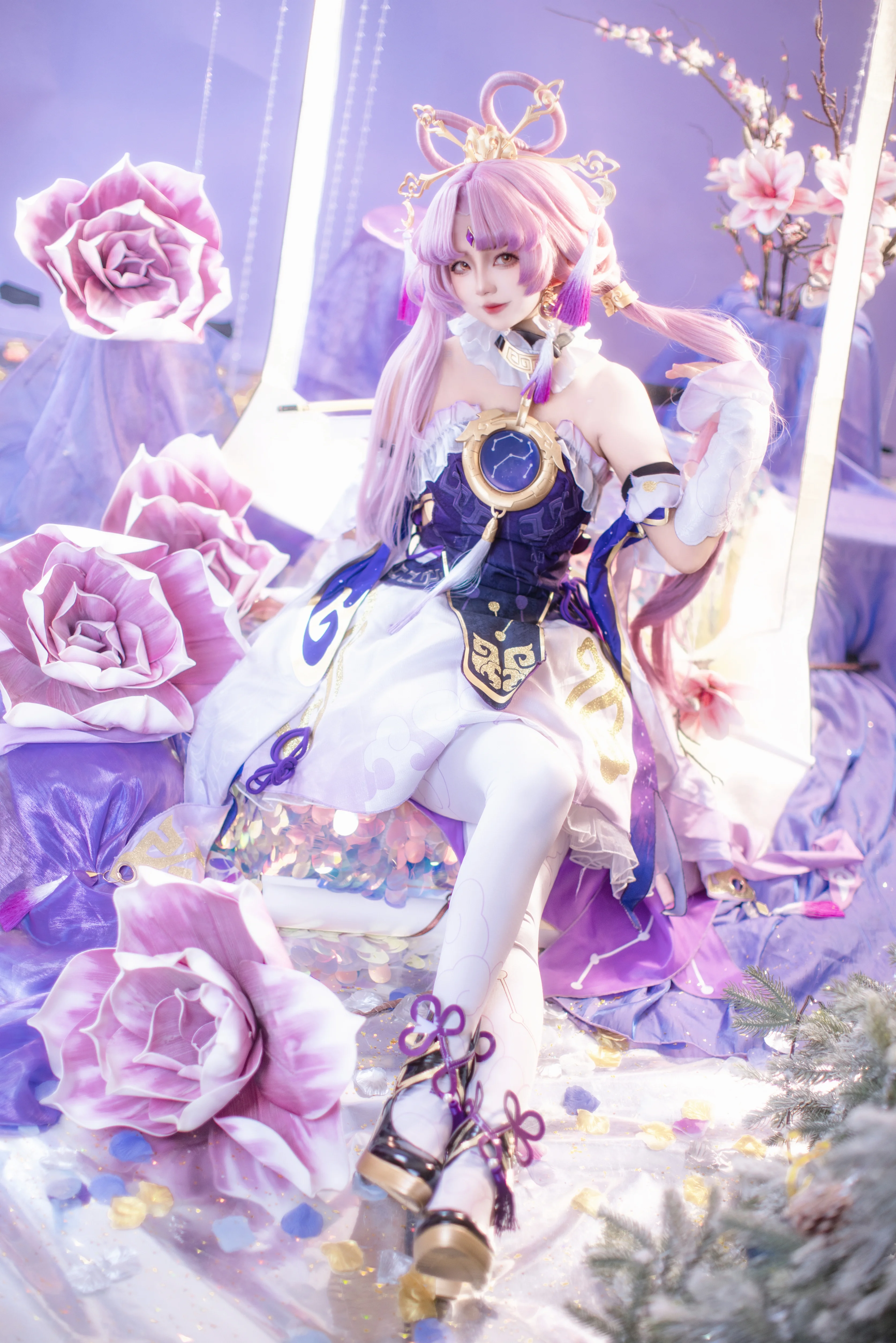 【符玄cos】漫步星海，于繁花中凝练命运 - 第2张