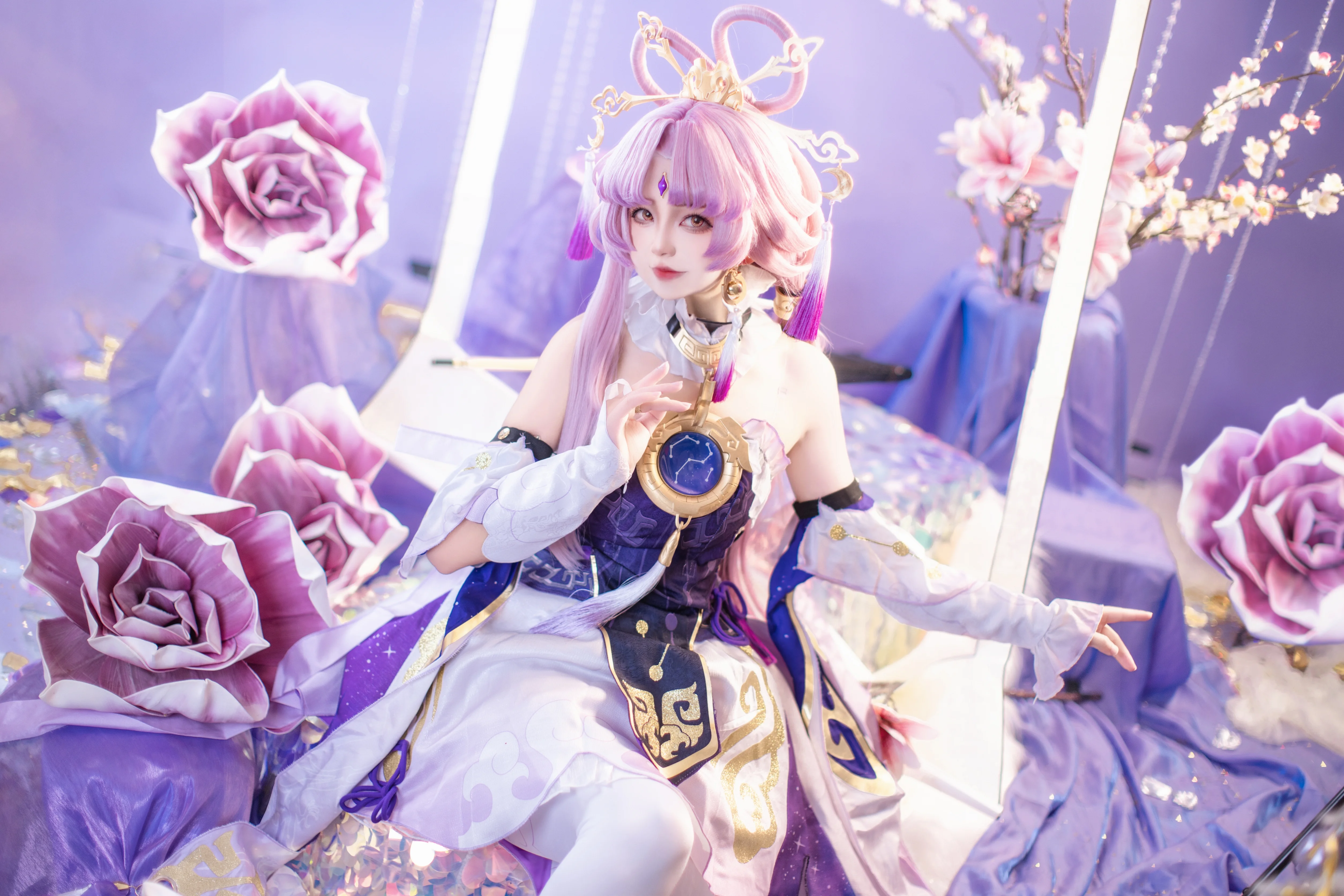 【符玄cos】漫步星海，于繁花中凝练命运 - 第3张