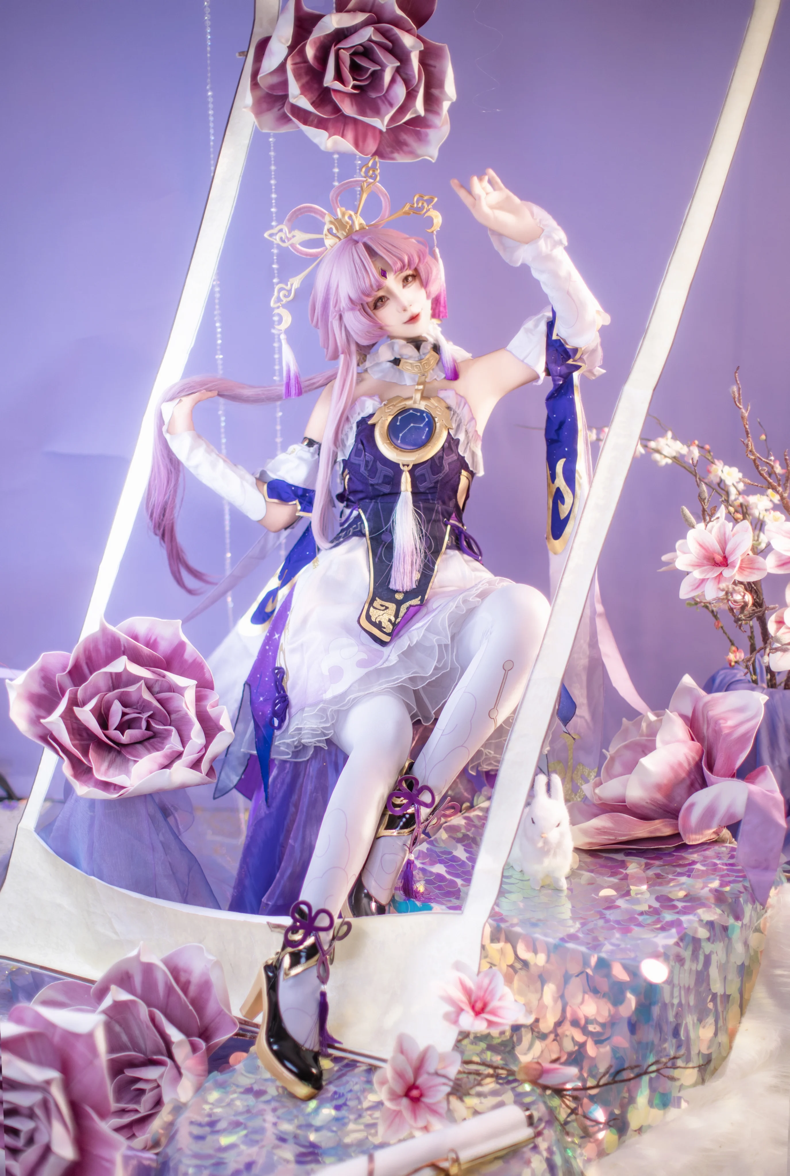 【符玄cos】漫步星海，于繁花中凝练命运 - 第4张