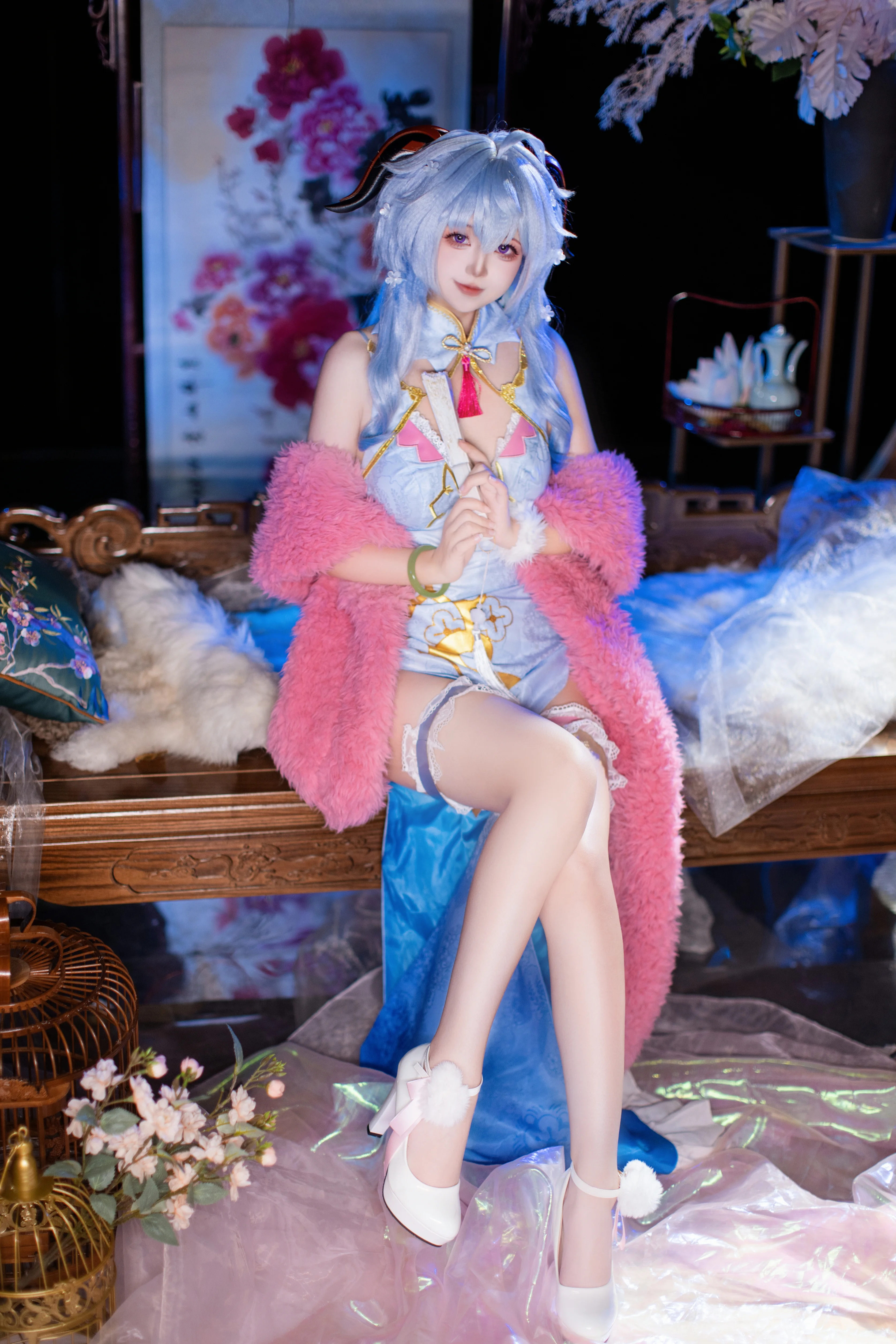 【甘雨 コスプレ】国風チャイナドレス（改良型）スタイルの撮影記録 - 2 枚目
