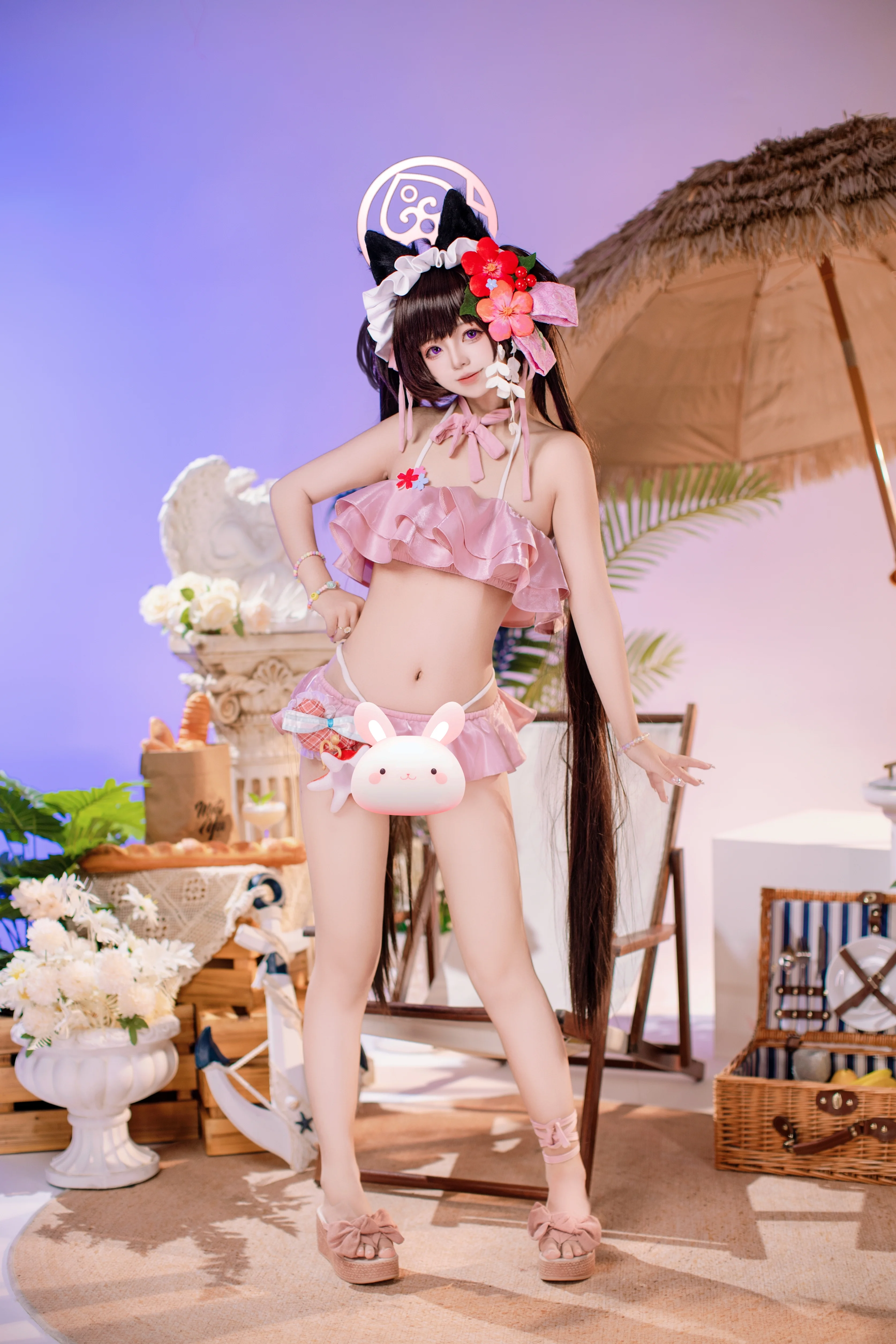 【河和静子cos】蔚蓝档案，这就是老板娘的压迫感吗 - 第3张