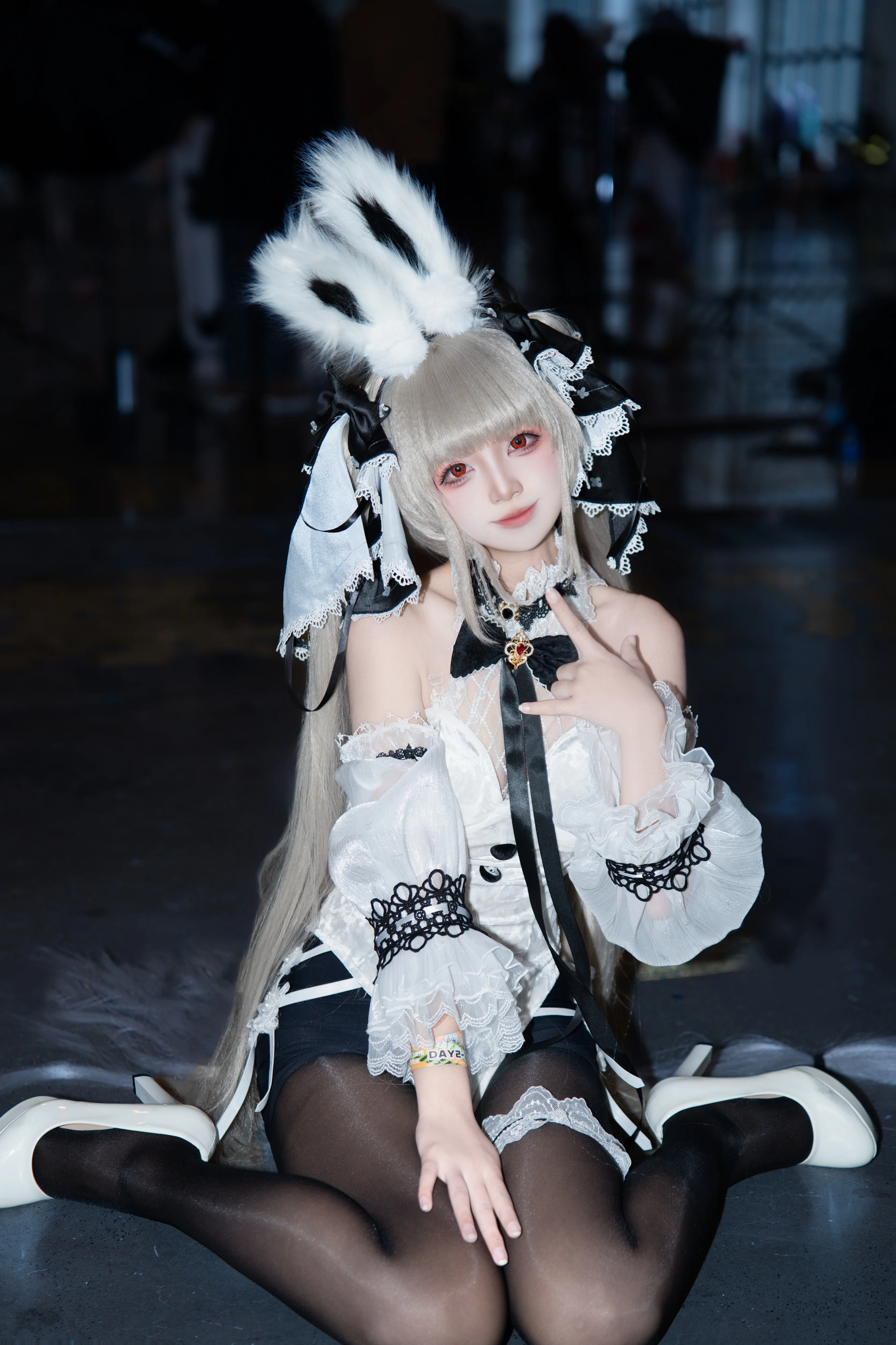 【可畏cos】碧蓝航线兔女郎造型漫展场照 - 第 3 张