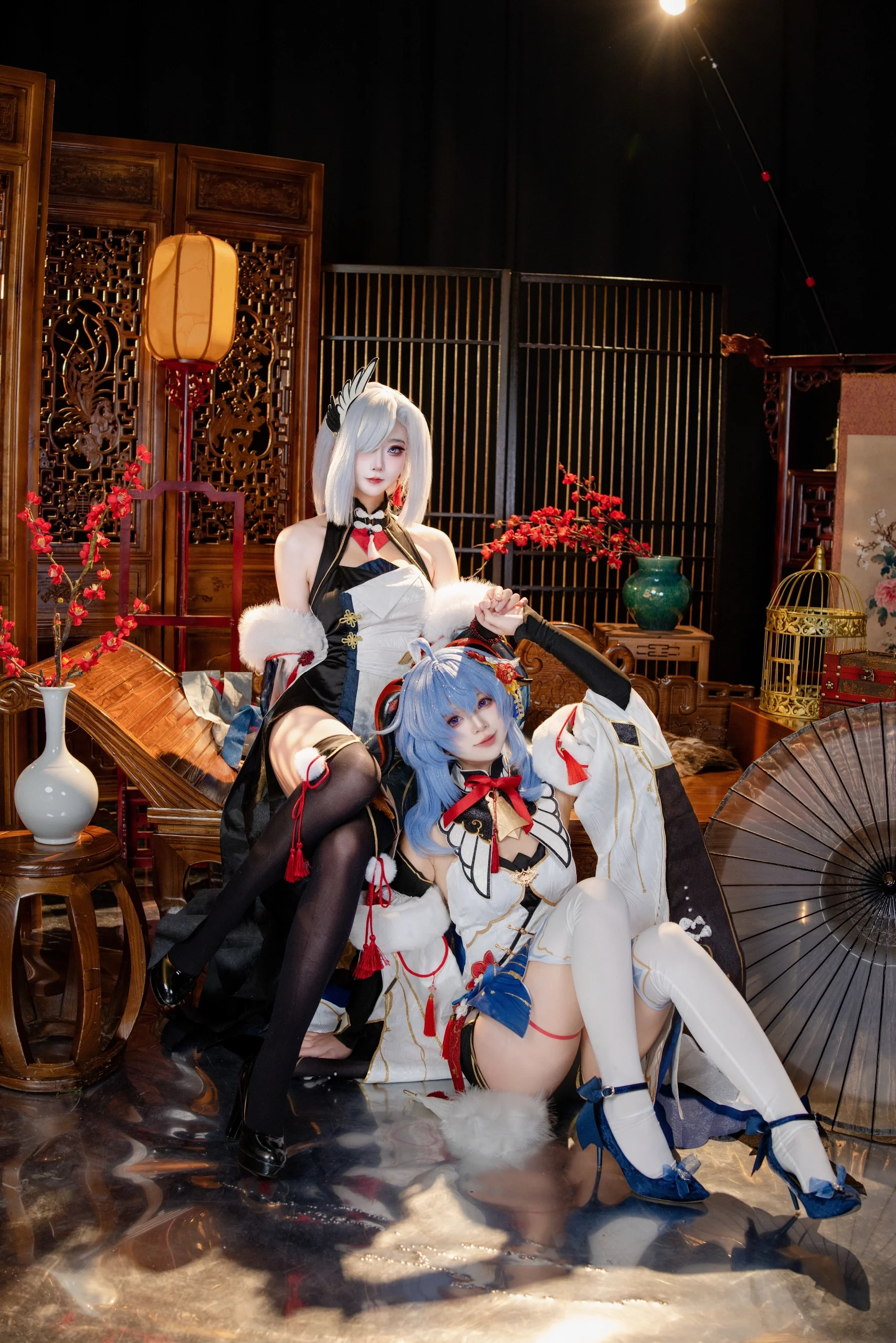 【申鹤cos】与甘雨在如雪的东方幻梦中相遇 - 第 5 张