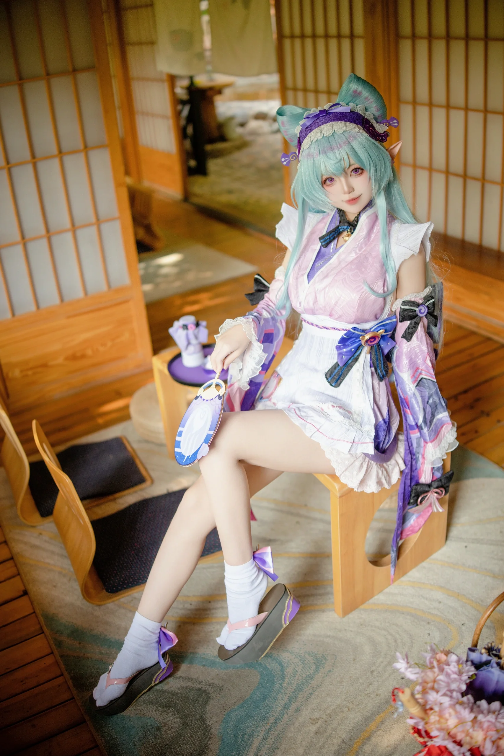 【月瑞希cos】在稻妻的晚风里，做一个关于梦境的约定 - 第2张