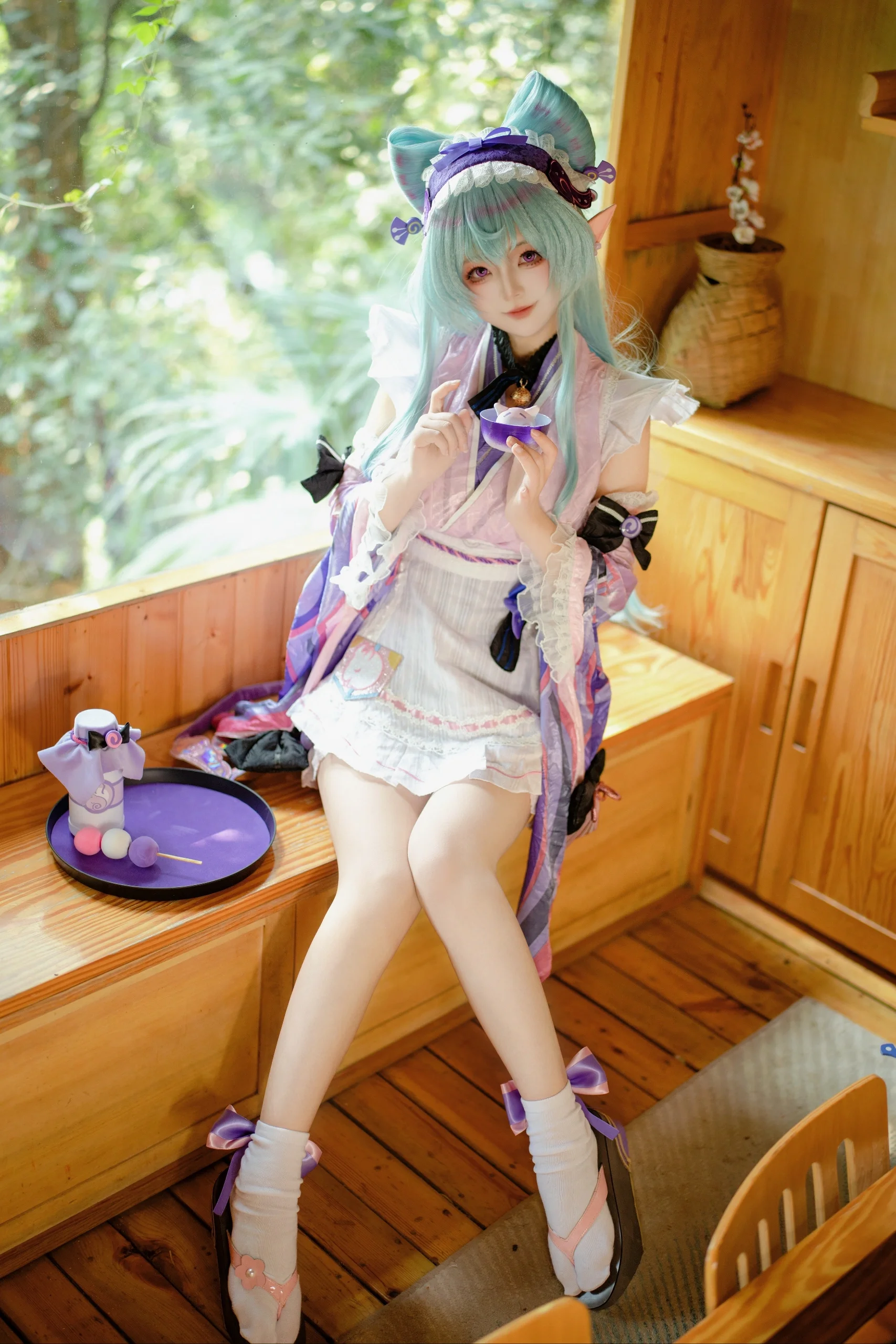 【月瑞希cos】在稻妻的晚风里，做一个关于梦境的约定 - 第4张