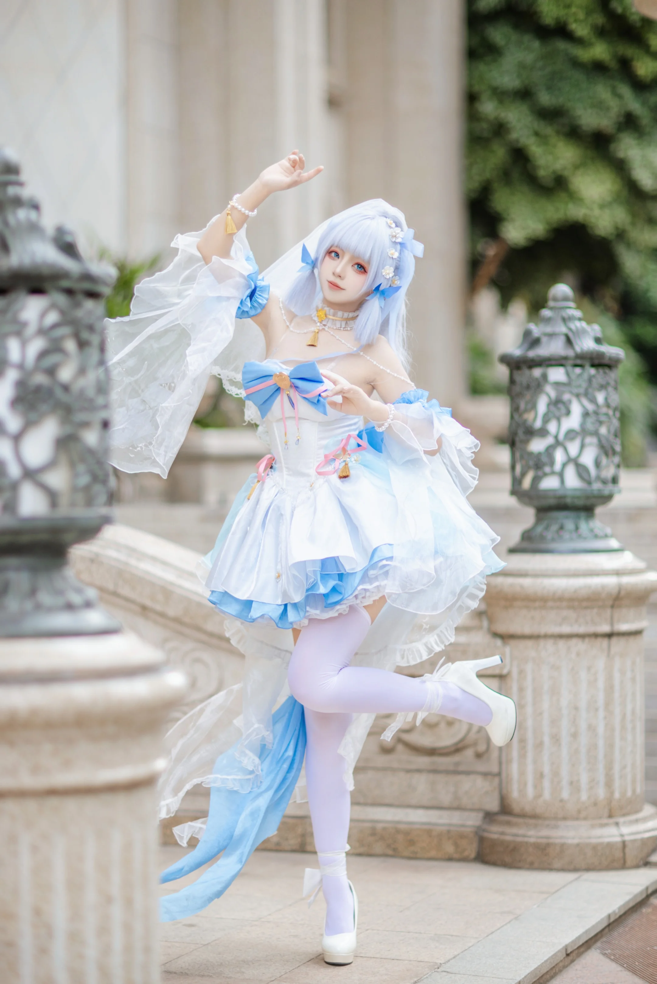 【神里绫华cos】樱花盛开时，与你约定一份深情的告白 - 推荐阅读封面