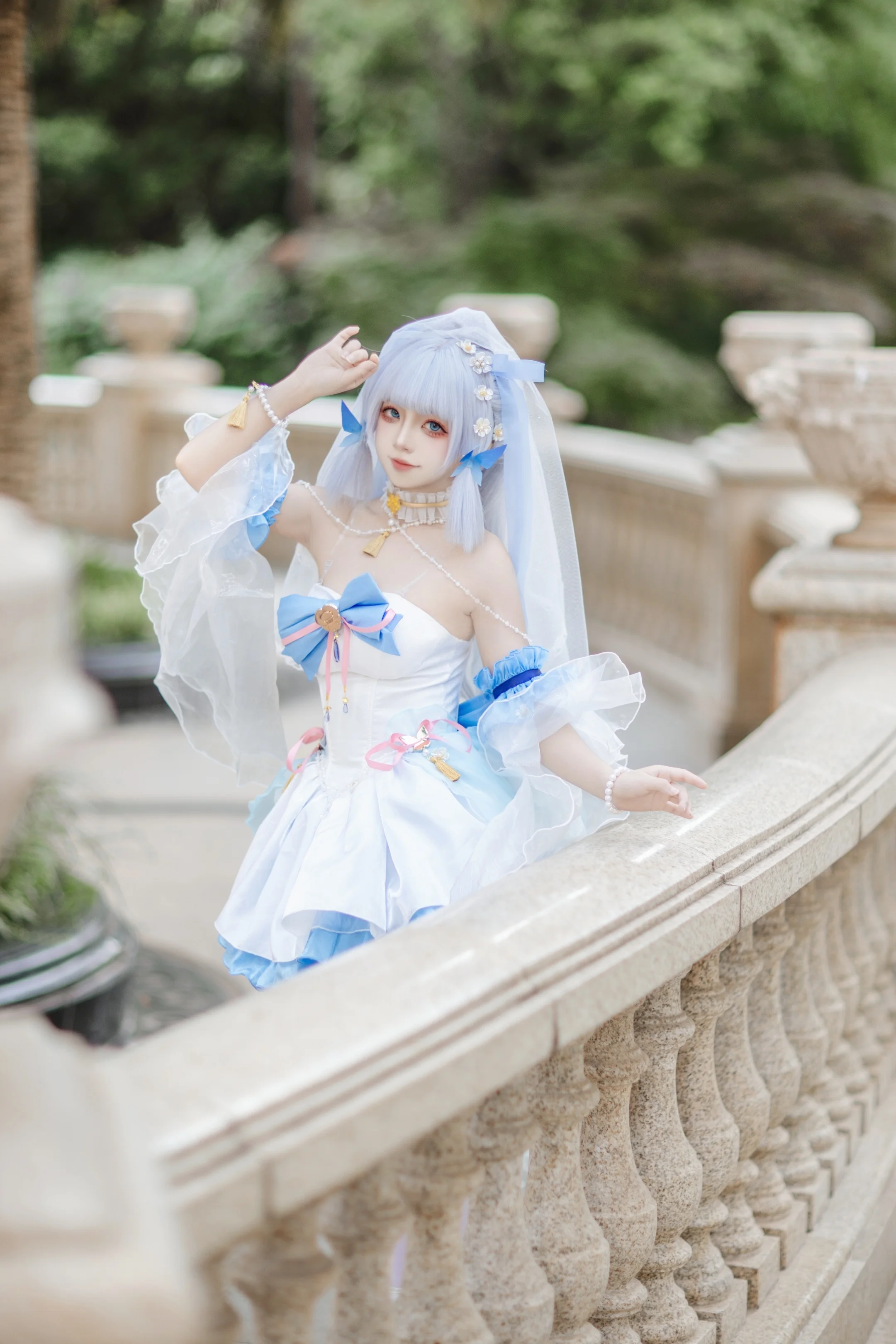 【神里绫华cos】樱花盛开时，与你约定一份深情的告白 - 第3张