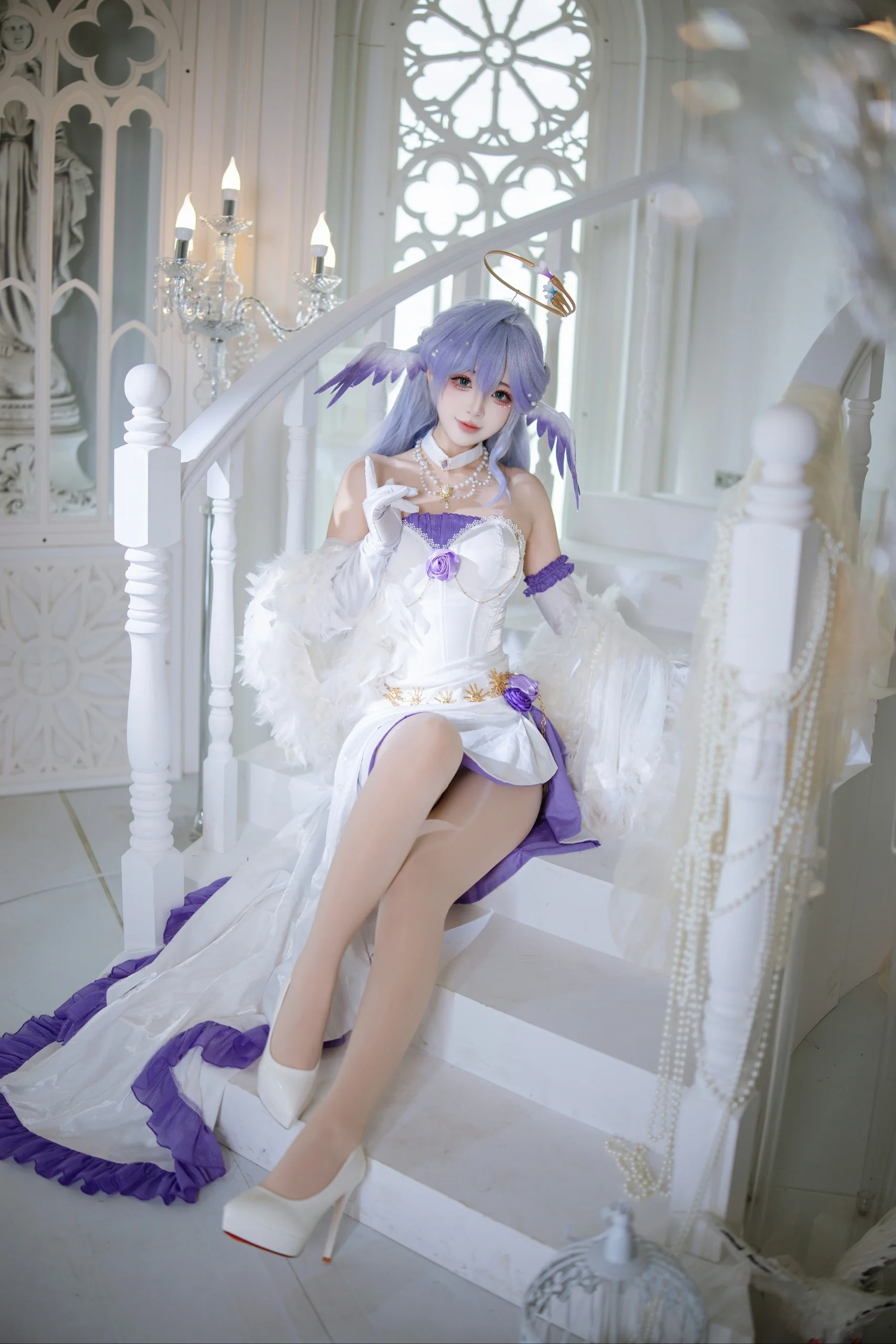 【知更鸟cos】崩坏星穹铁道中的优雅羽翼 - 第2张