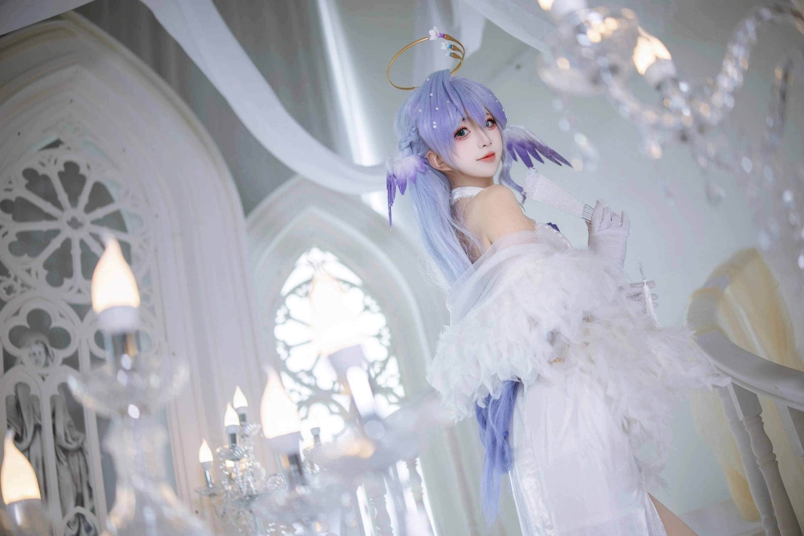 【知更鸟cos】崩坏星穹铁道中的优雅羽翼 - 第4张