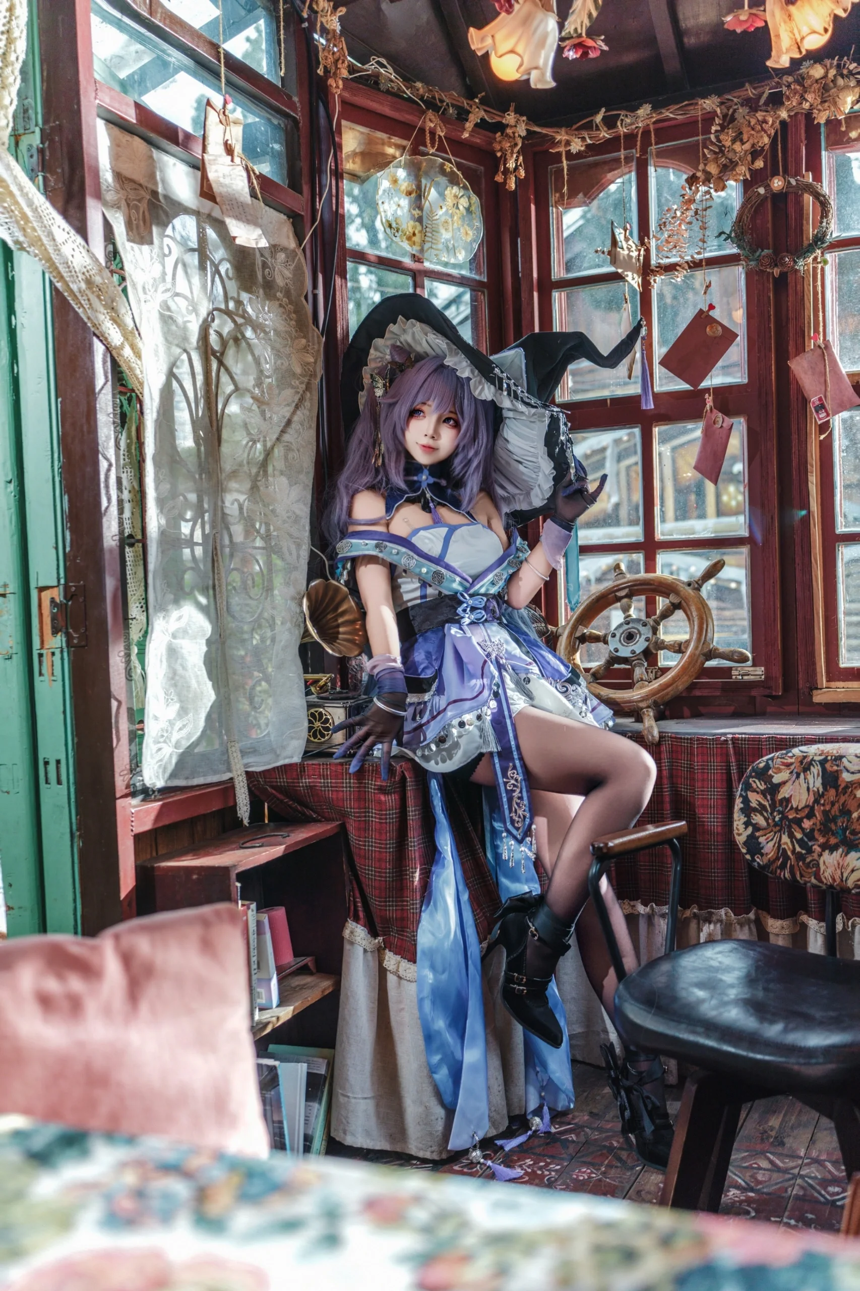 【刻晴cos】在时间的缝隙里，捕捉属于魔女的神秘瞬间
