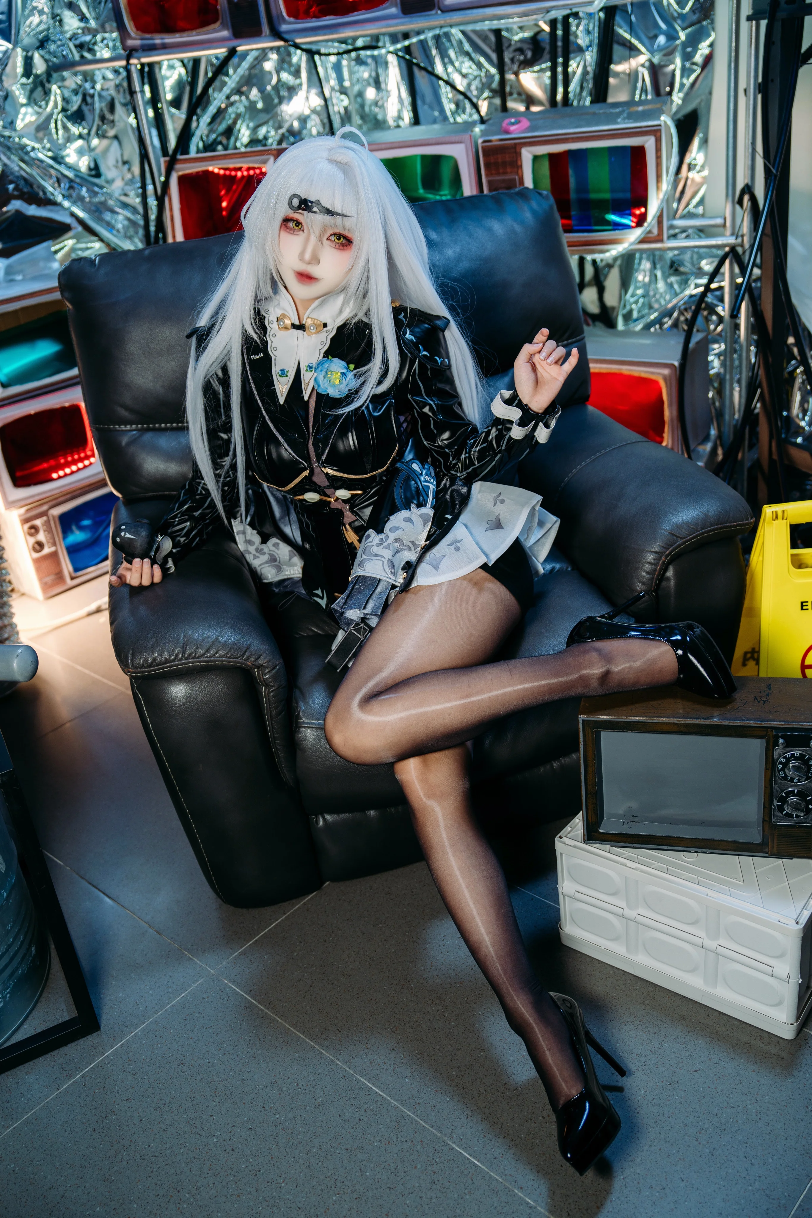 【仪玄cos】绝区零仪玄墨行影踪的正片记录 - 第 1 张