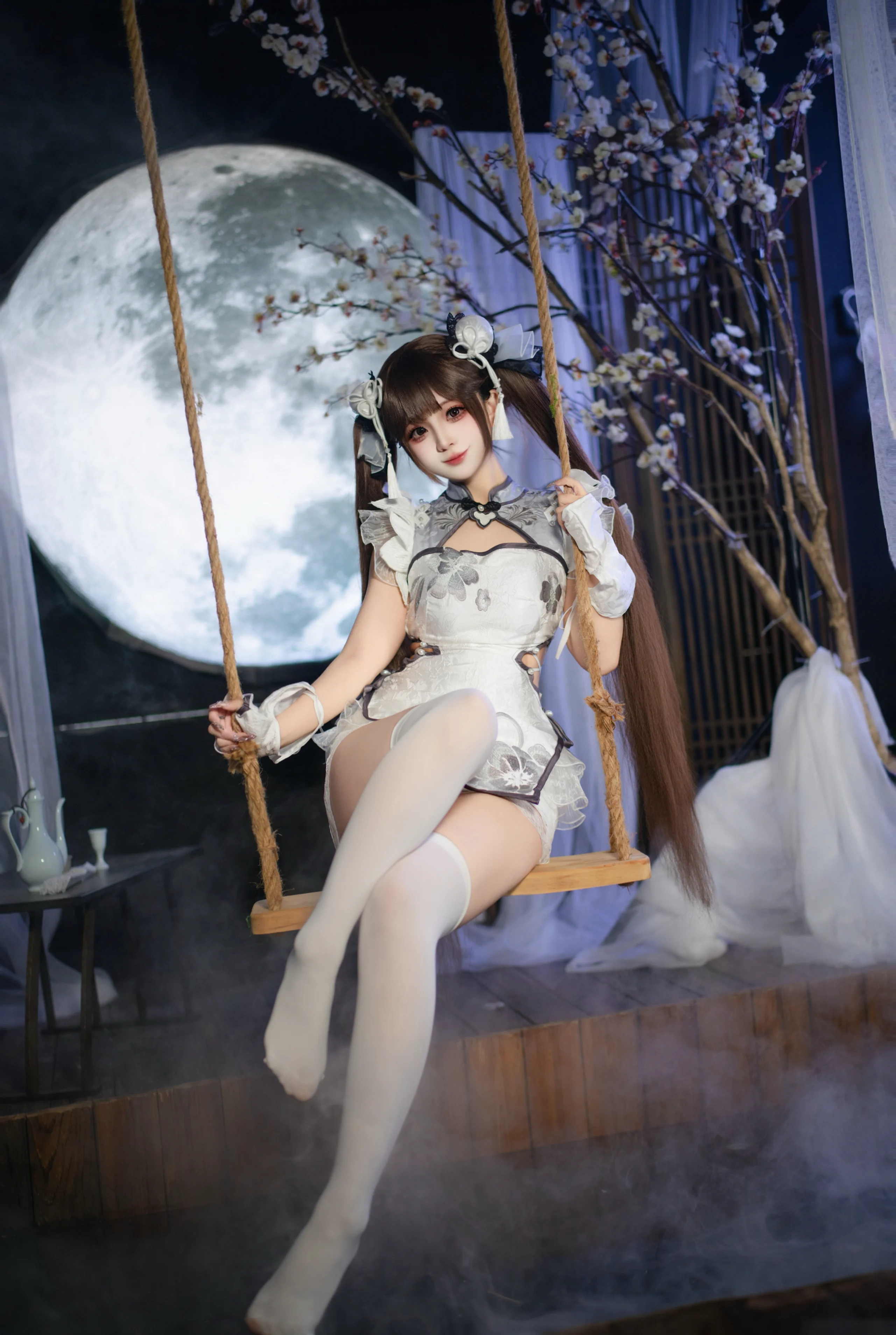 【殷紫萍cos】在永劫无间的月影下，还原玉髓冰心的清冷意境 - 推荐阅读封面