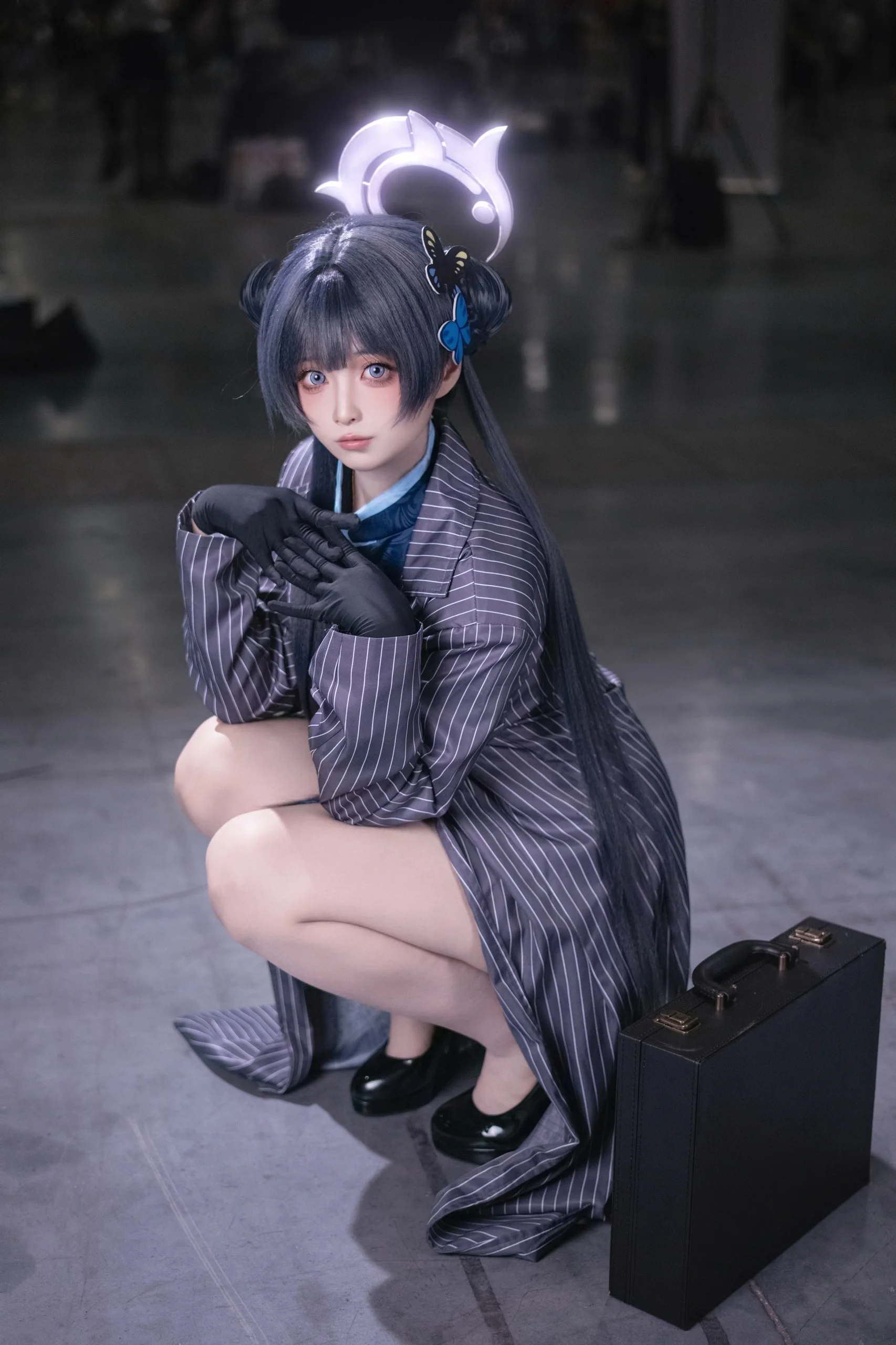[Misaki cosplay] Blue Archive, I Am Here Quietly Awaiting Sensei's Arrival - Image 1