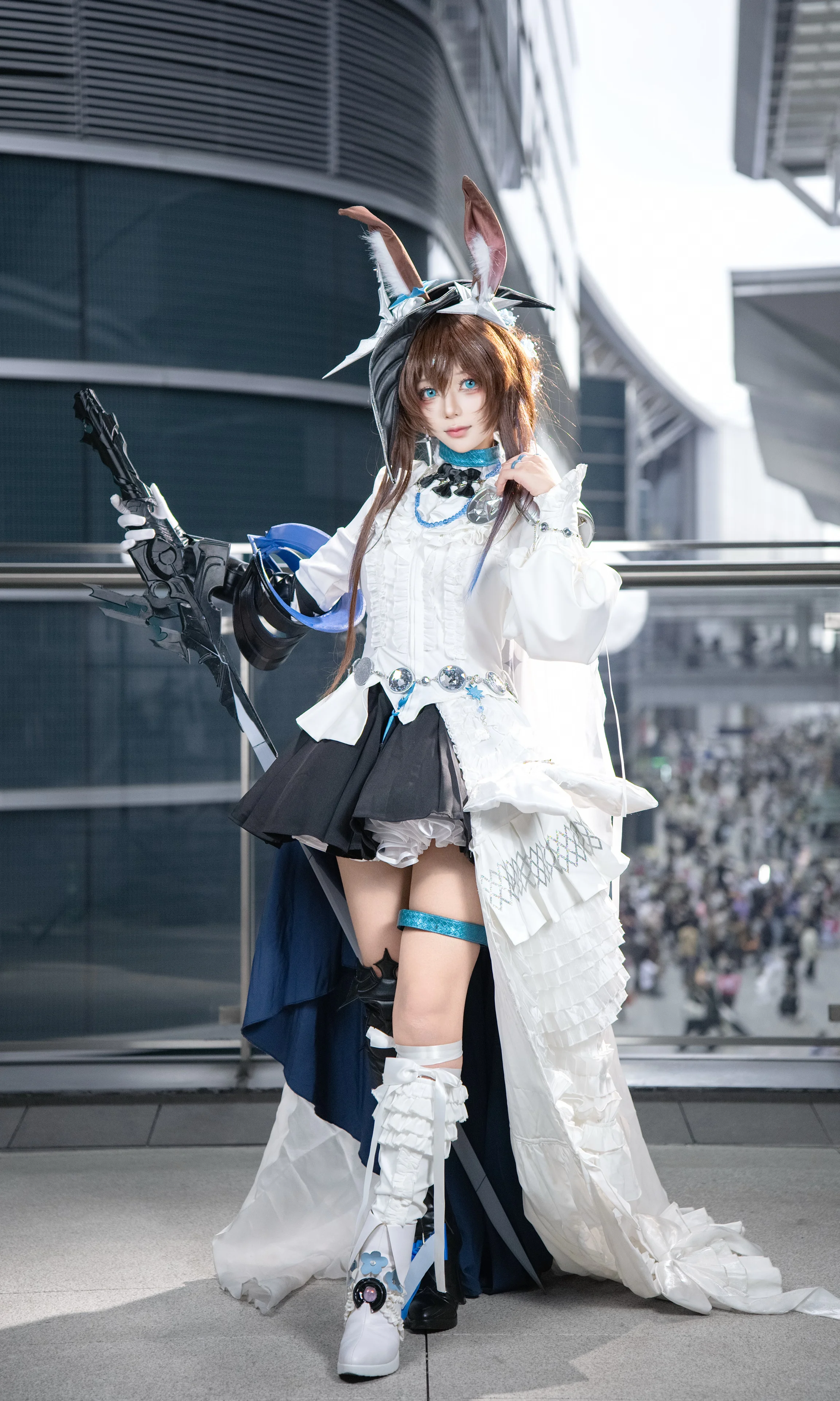 【アーミヤ コスプレ】アークナイツのロドス指揮官、CP32杭州現地