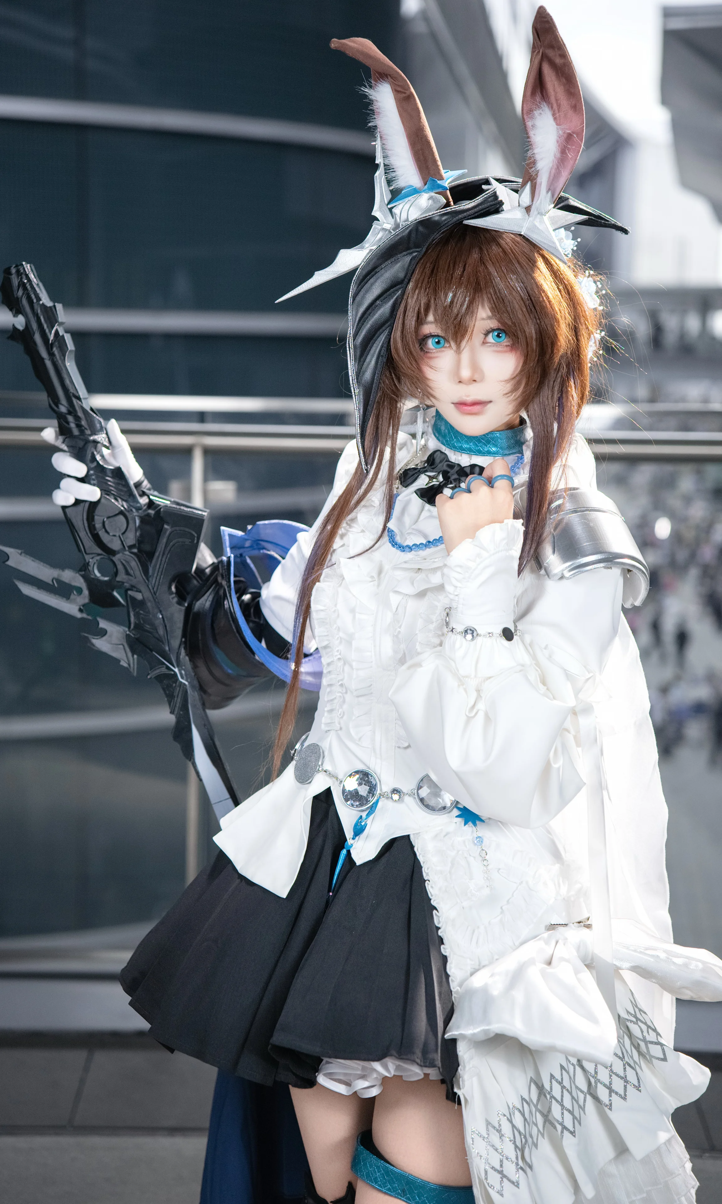 [Amiya cosplay] Arknights' Rhodes Island Commander, CP32 Hangzhou Live - Image 4