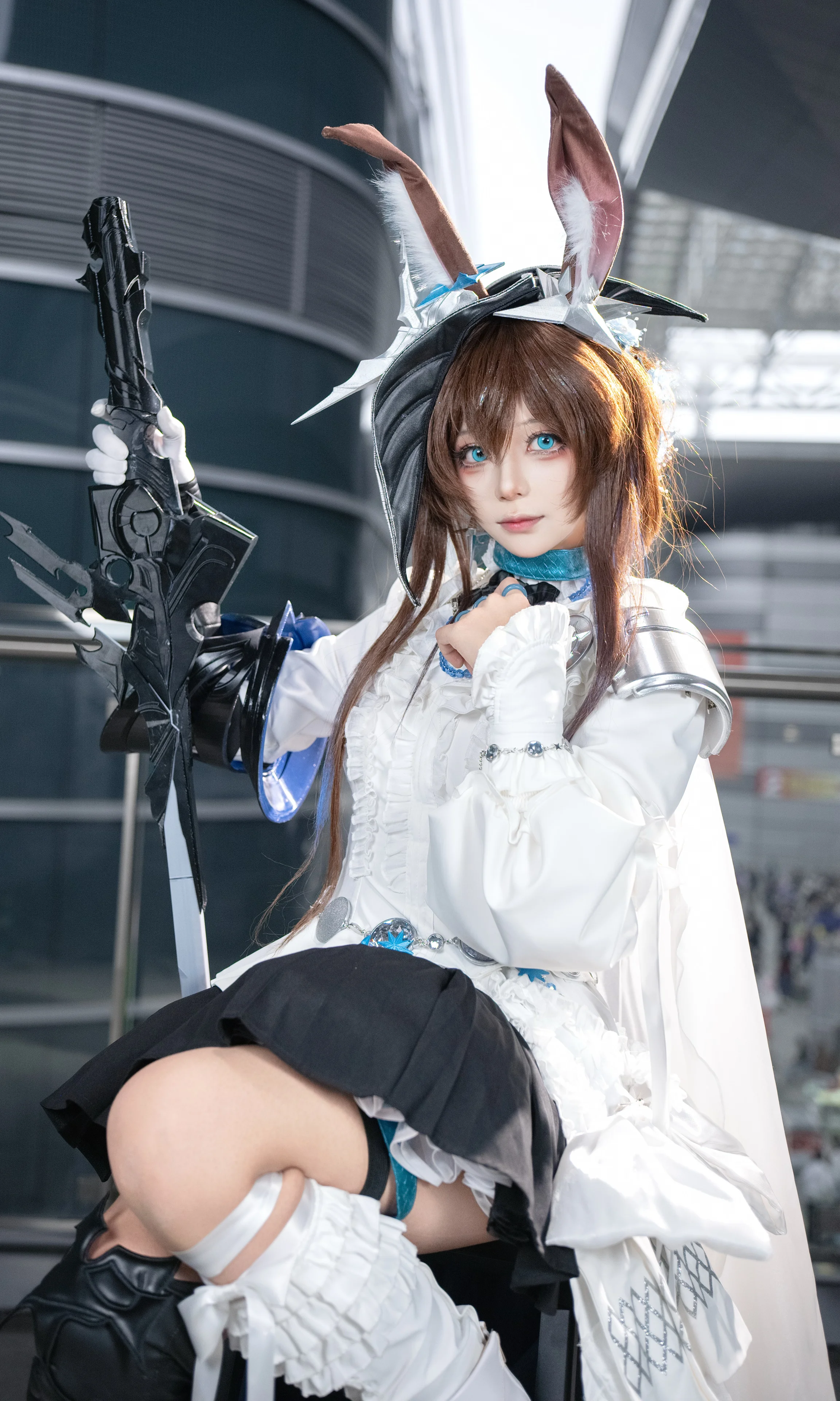 [Amiya cosplay] Arknights' Rhodes Island Commander, CP32 Hangzhou Live - Image 5
