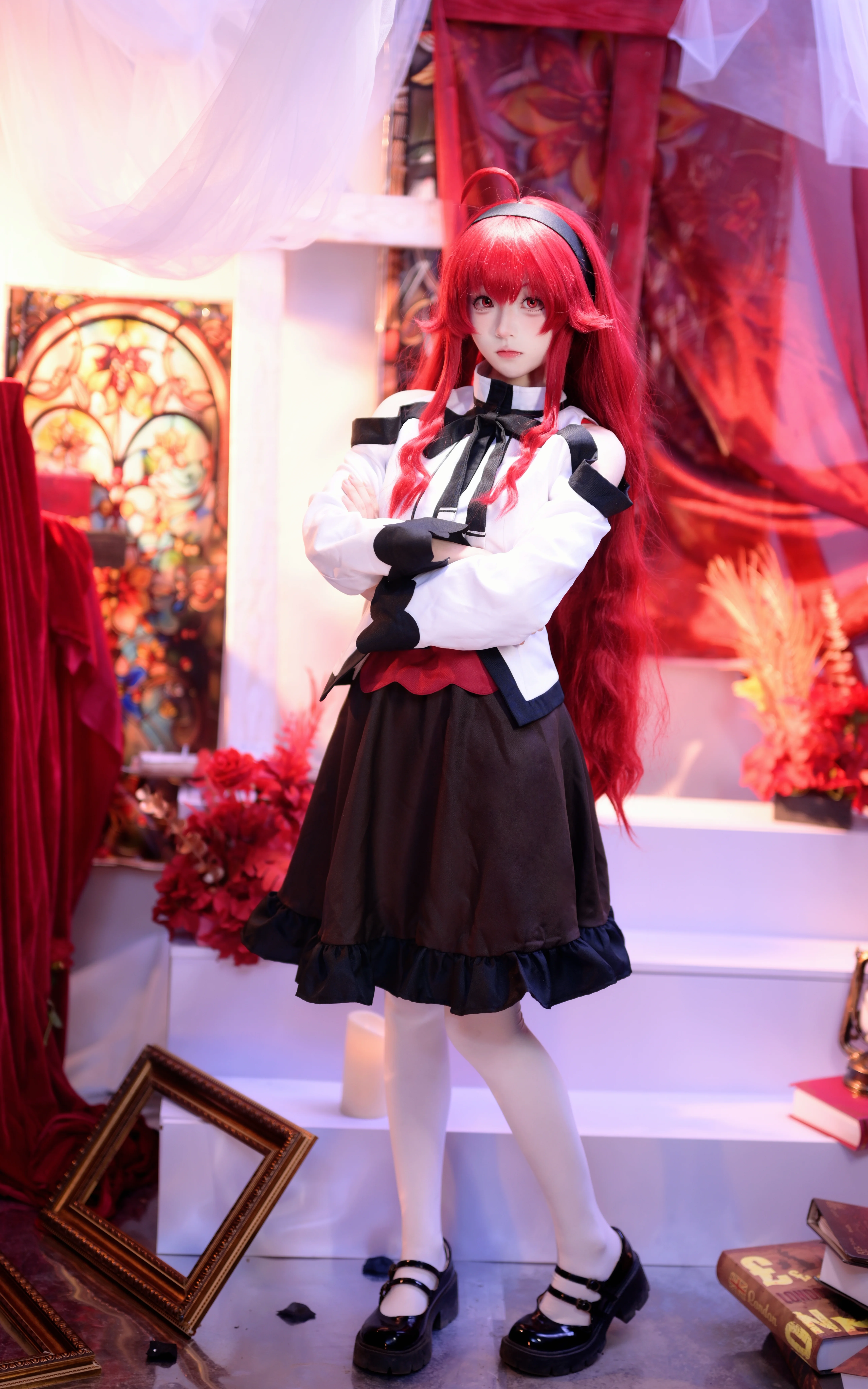 【艾莉絲cos】無職轉生中的紅髮大小姐