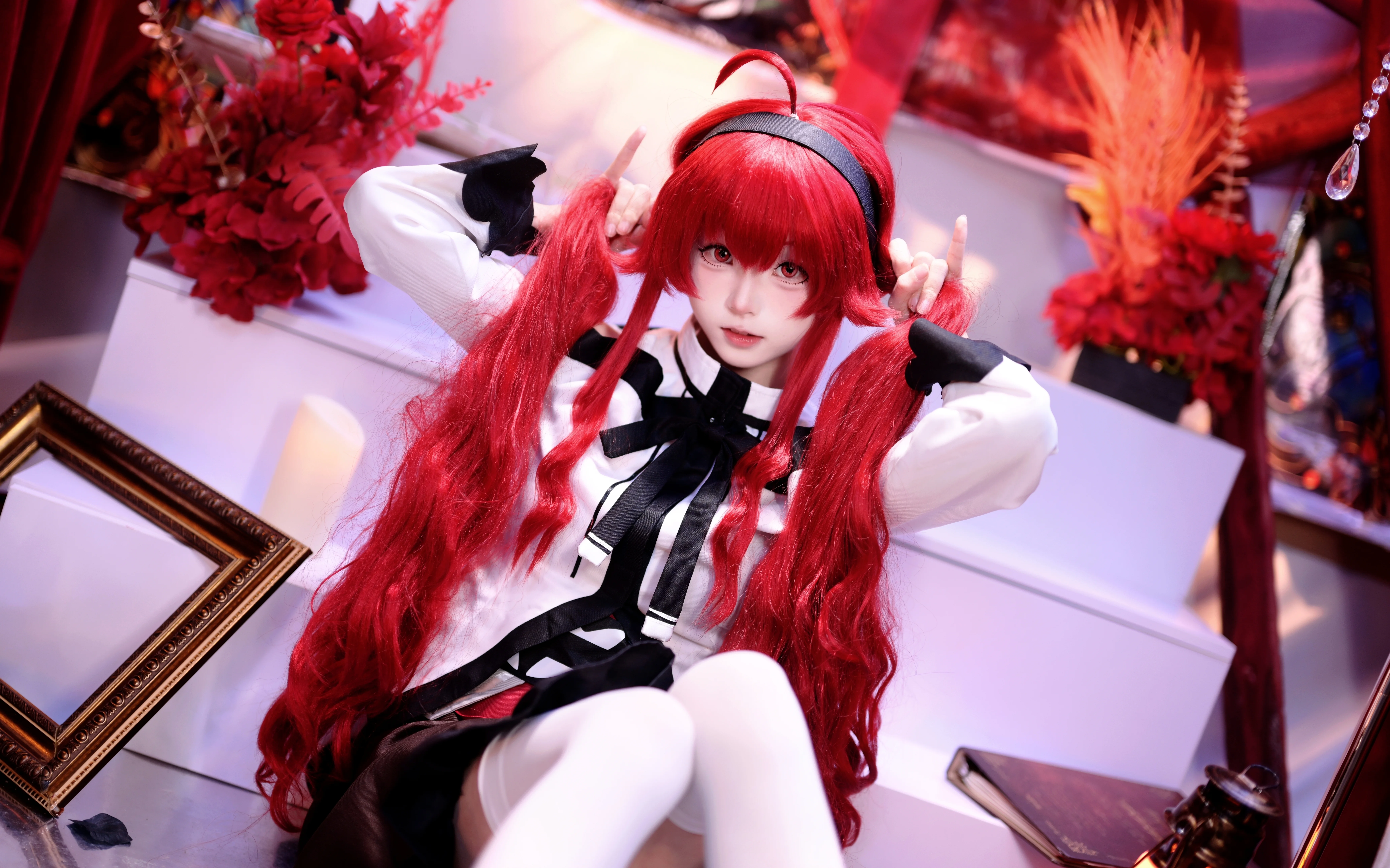 【艾莉絲cos】無職轉生中的紅髮大小姐 - 第 6 張