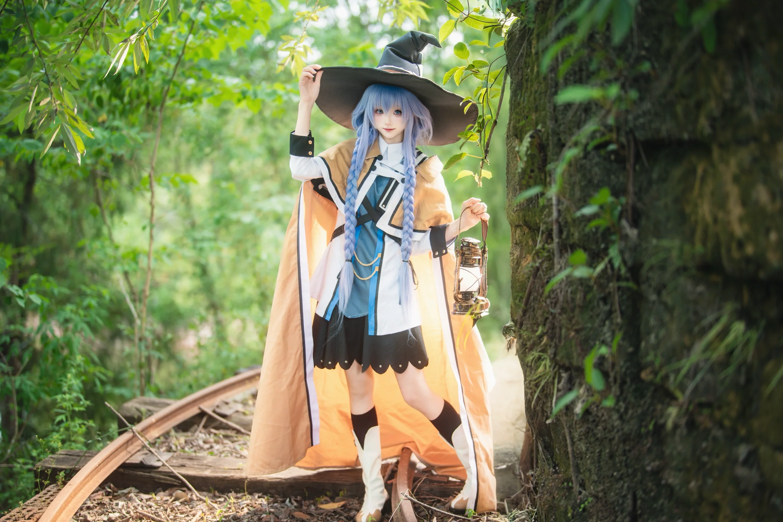 [Roxy cosplay] The Blue-Haired Witch on a Journey in Mushoku Tensei: Jobless Reincarnation