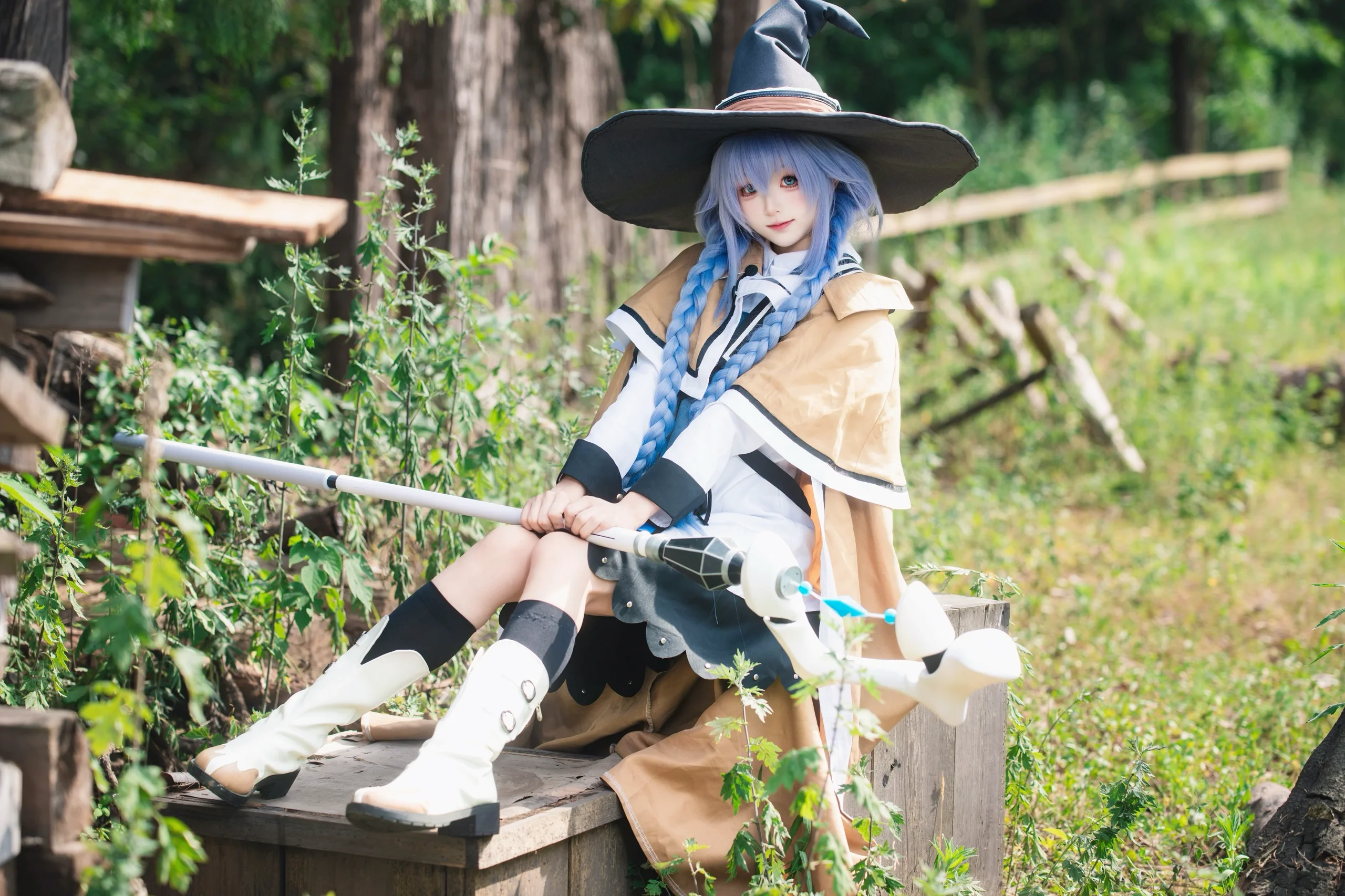[Roxy cosplay] The Blue-Haired Witch on a Journey in Mushoku Tensei: Jobless Reincarnation - Image 4