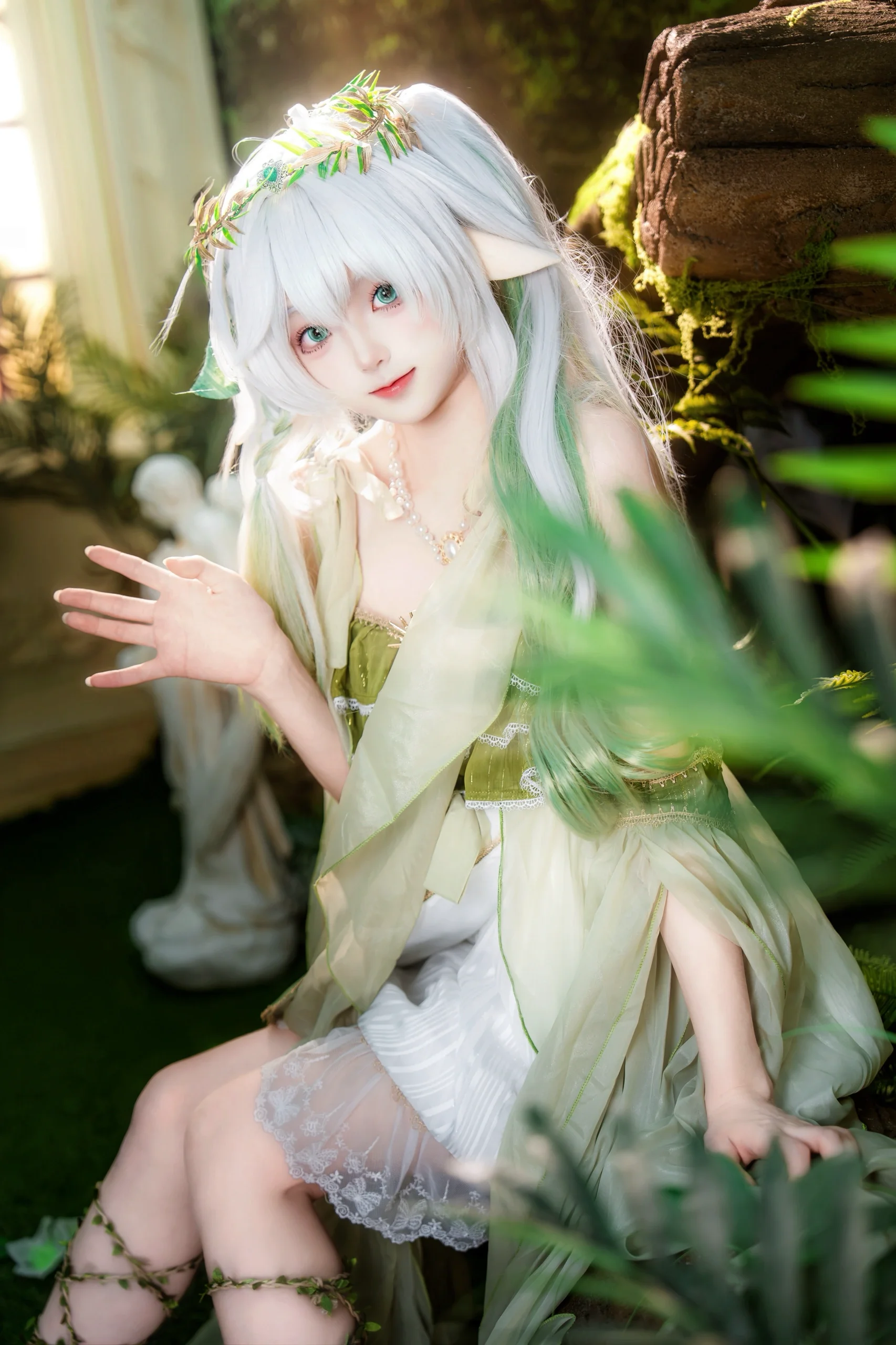 【納西妲cos】原神小草神，須彌綠意中的指引 - 第 3 張