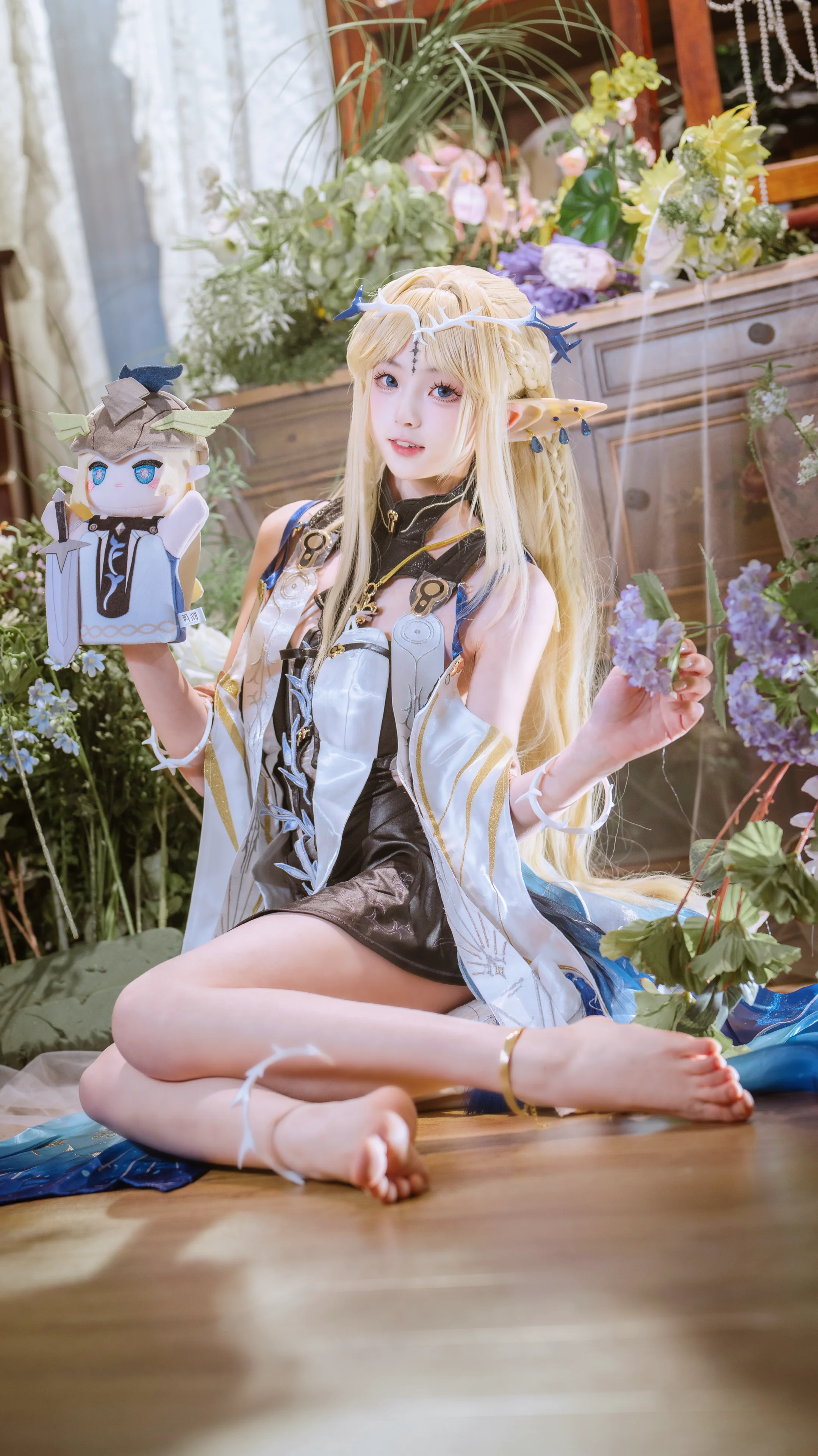 【カルテジア コスプレ】鳴潮に咲く優しく癒やし系の少女 - 2 枚目