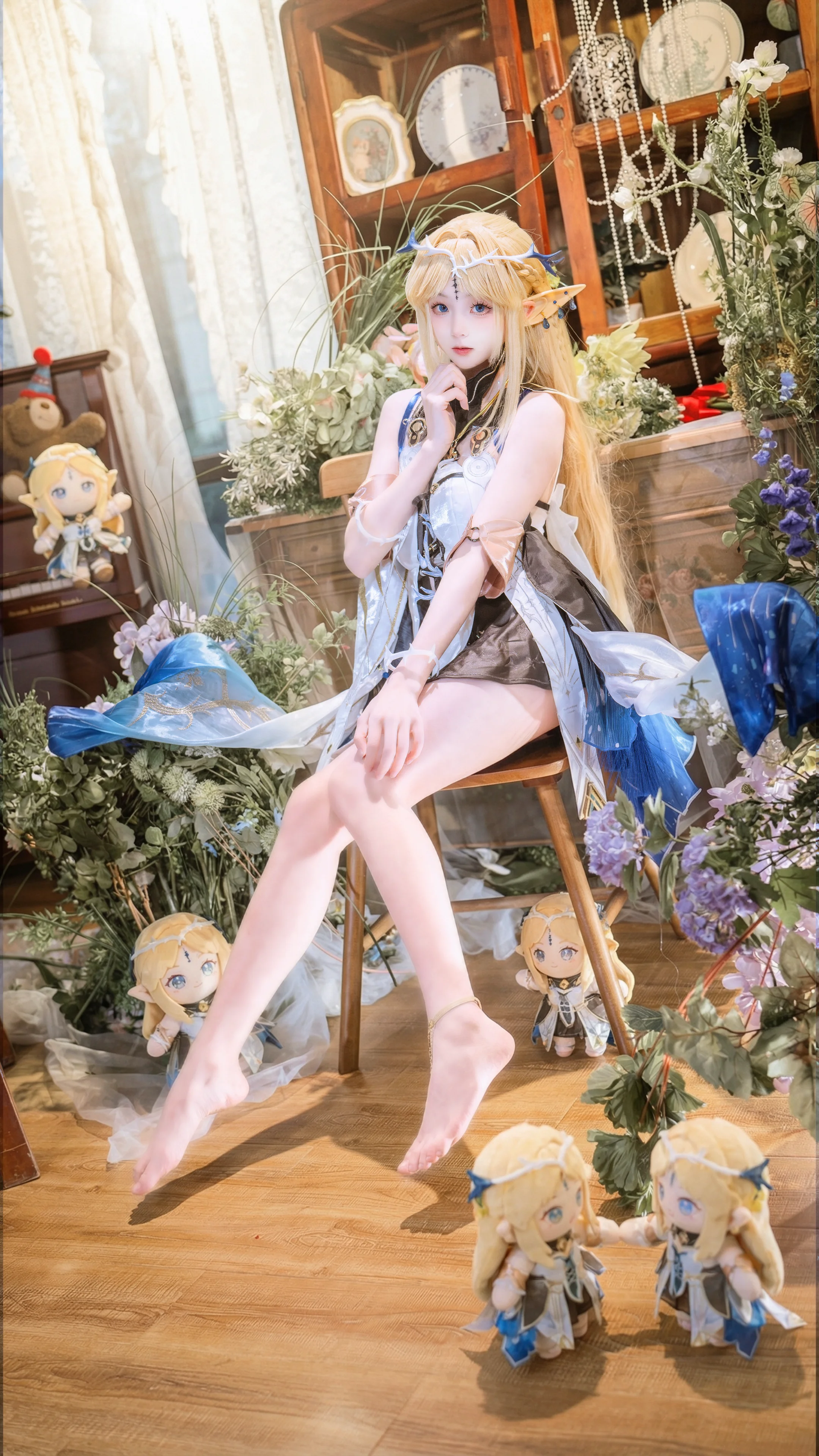 【カルテジア コスプレ】鳴潮に咲く優しく癒やし系の少女 - 3 枚目