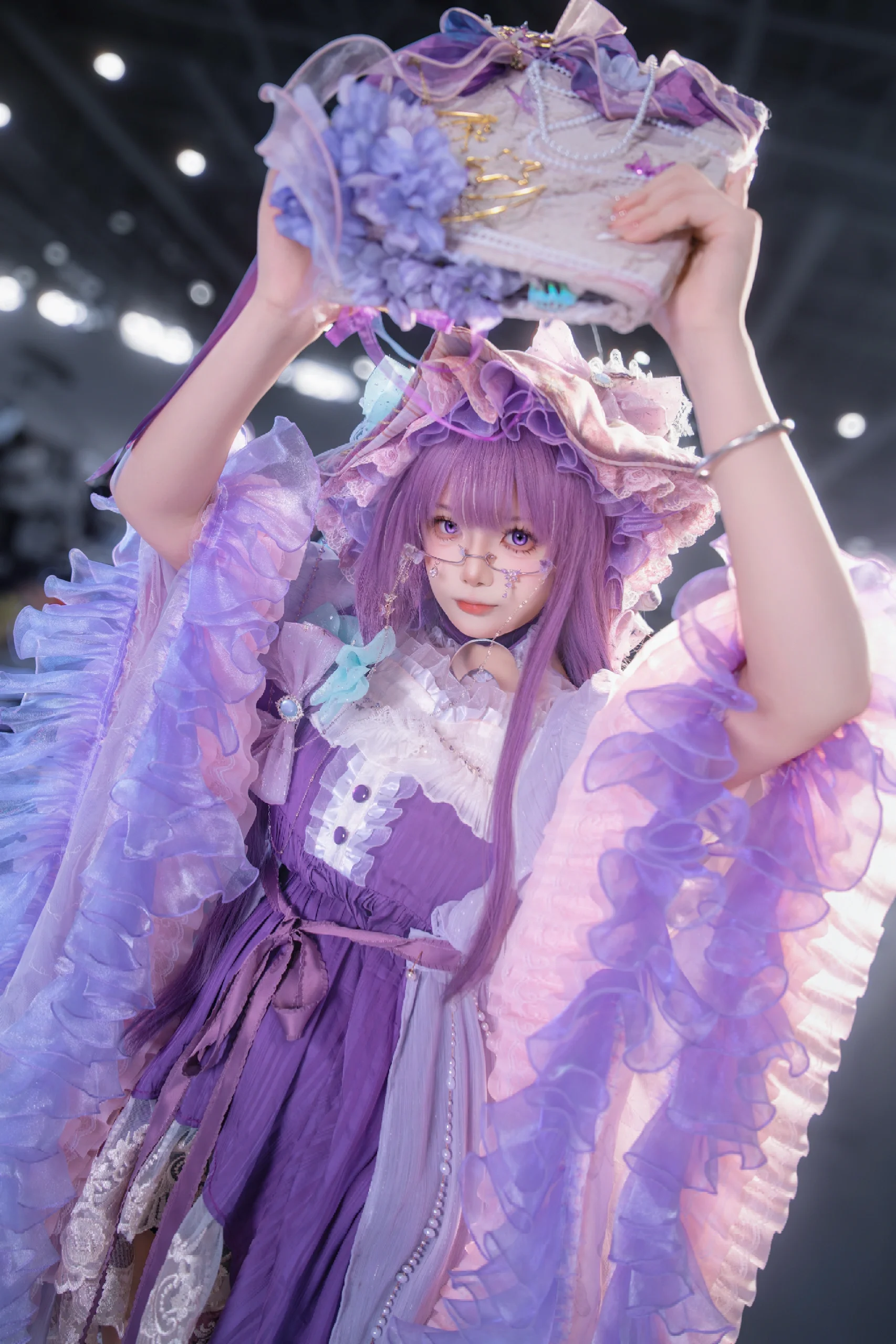 【帕秋莉cos】东方Project的睡前读物时间，姆Q！ - 第 2 张