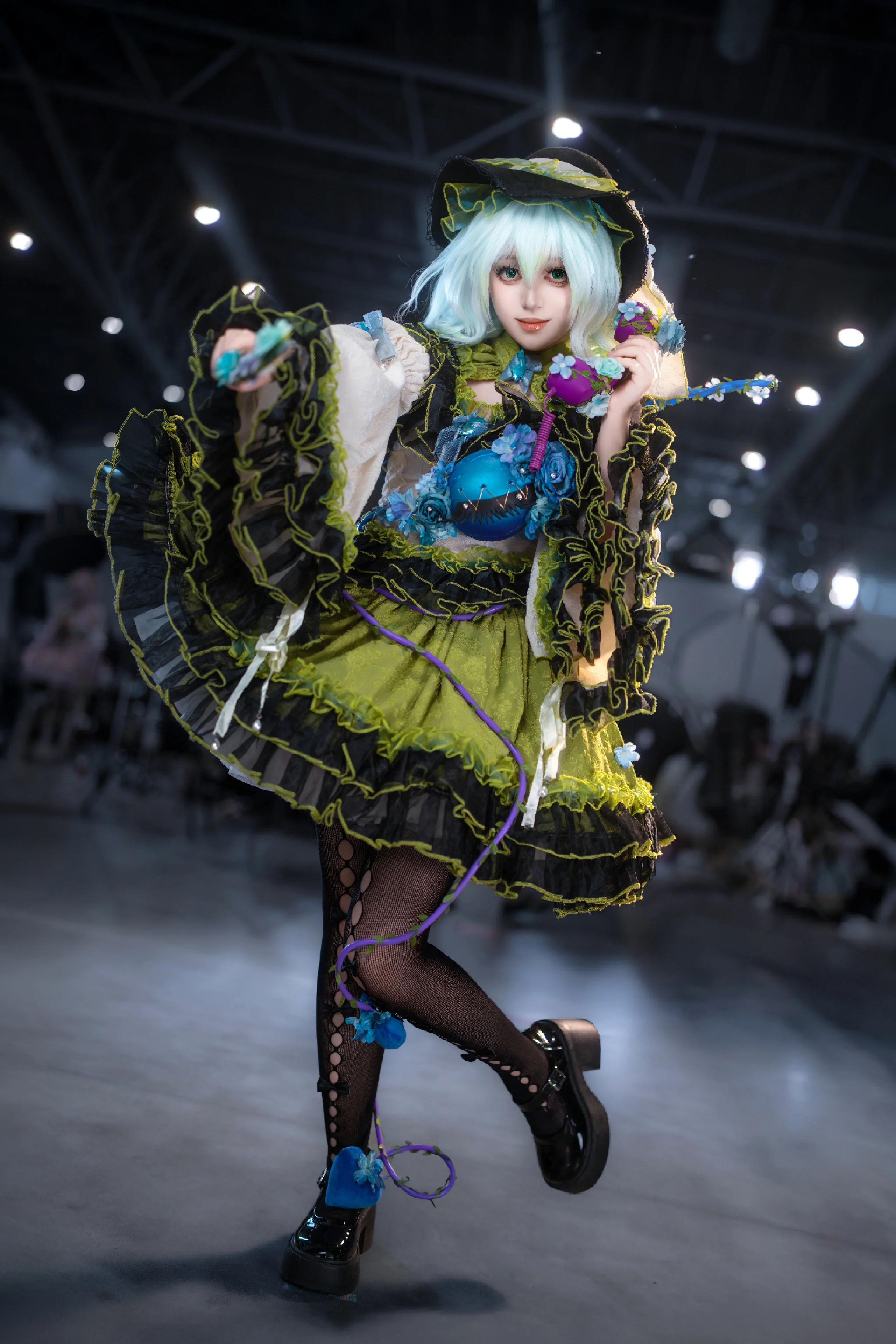 【古明地恋cos】东方project，空荡电话里的神秘蔷薇 - 第 2 张