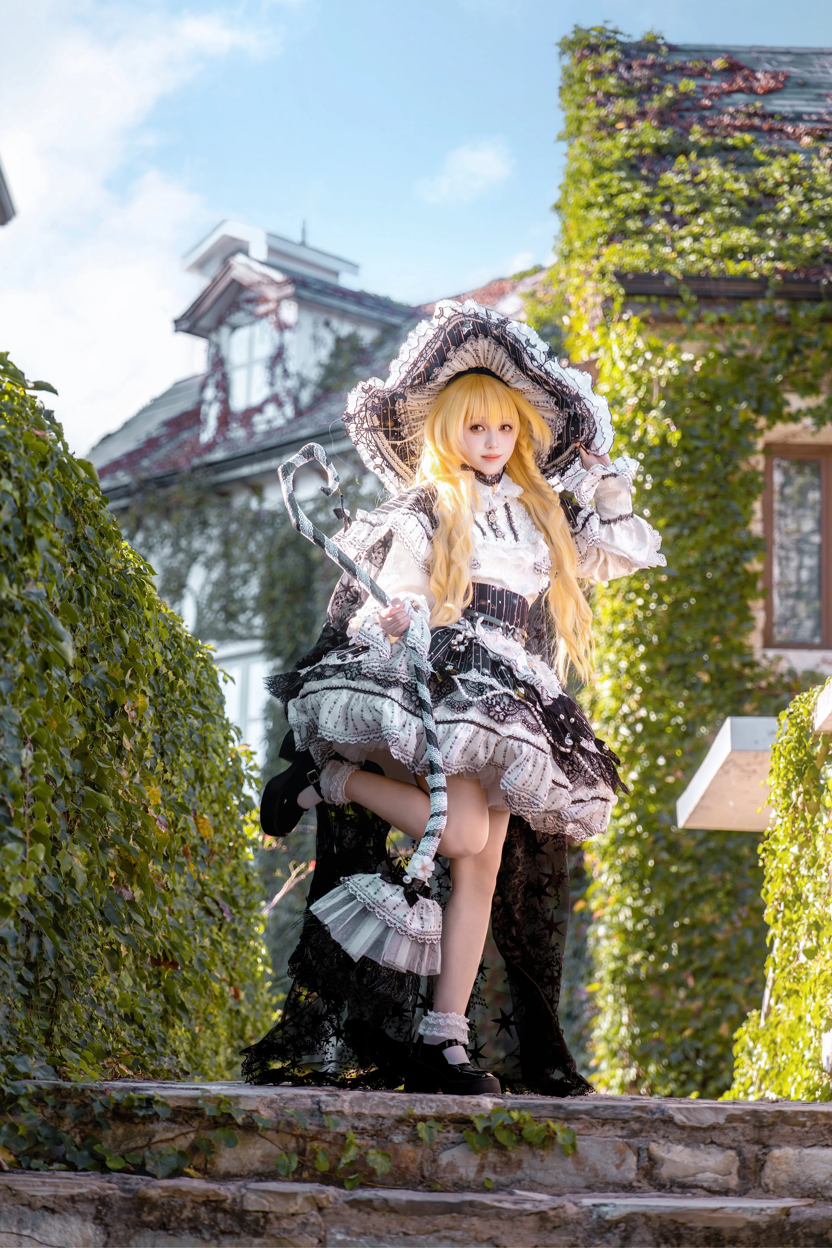 【霧雨魔理沙cos】午後悄悄路過的黑白魔法使 - 第 3 張