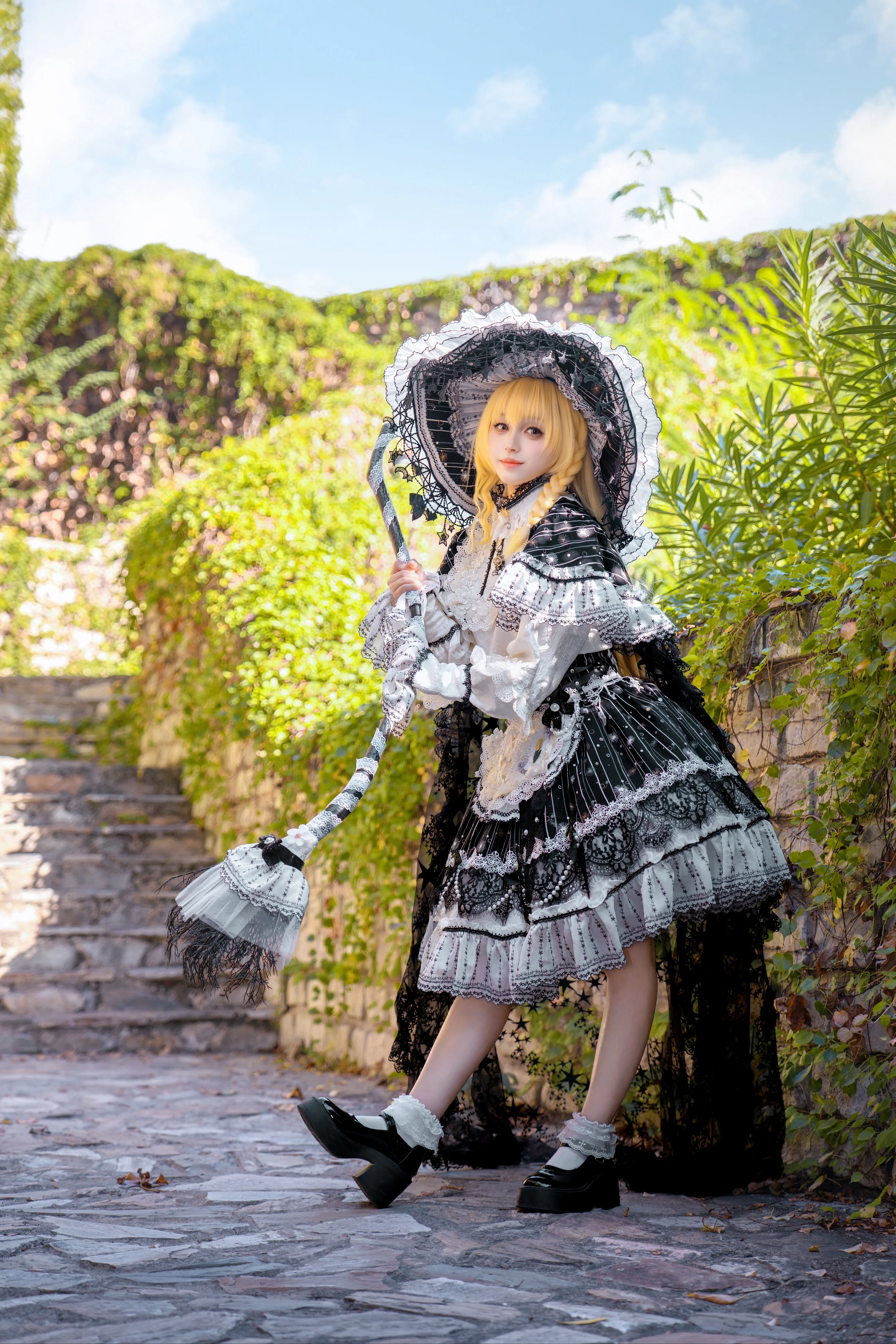 【霧雨魔理沙cos】午後悄悄路過的黑白魔法使 - 第 6 張