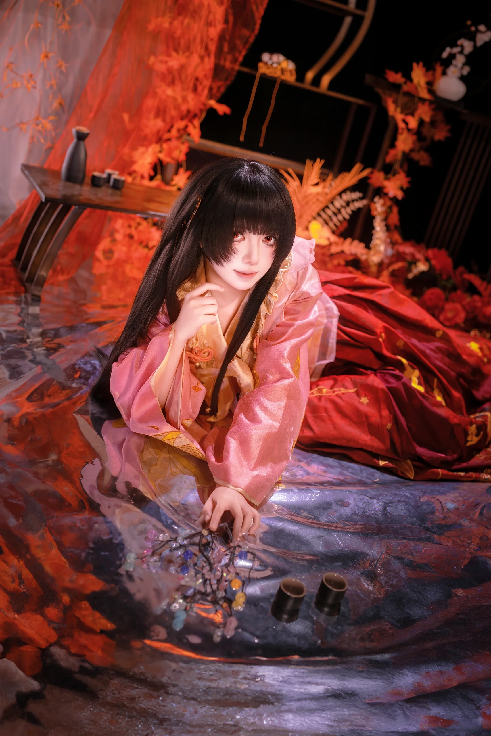 【蓬莱山辉夜cos】永远与须臾的罪人，月之公主的秋日演绎 - 第 1 张