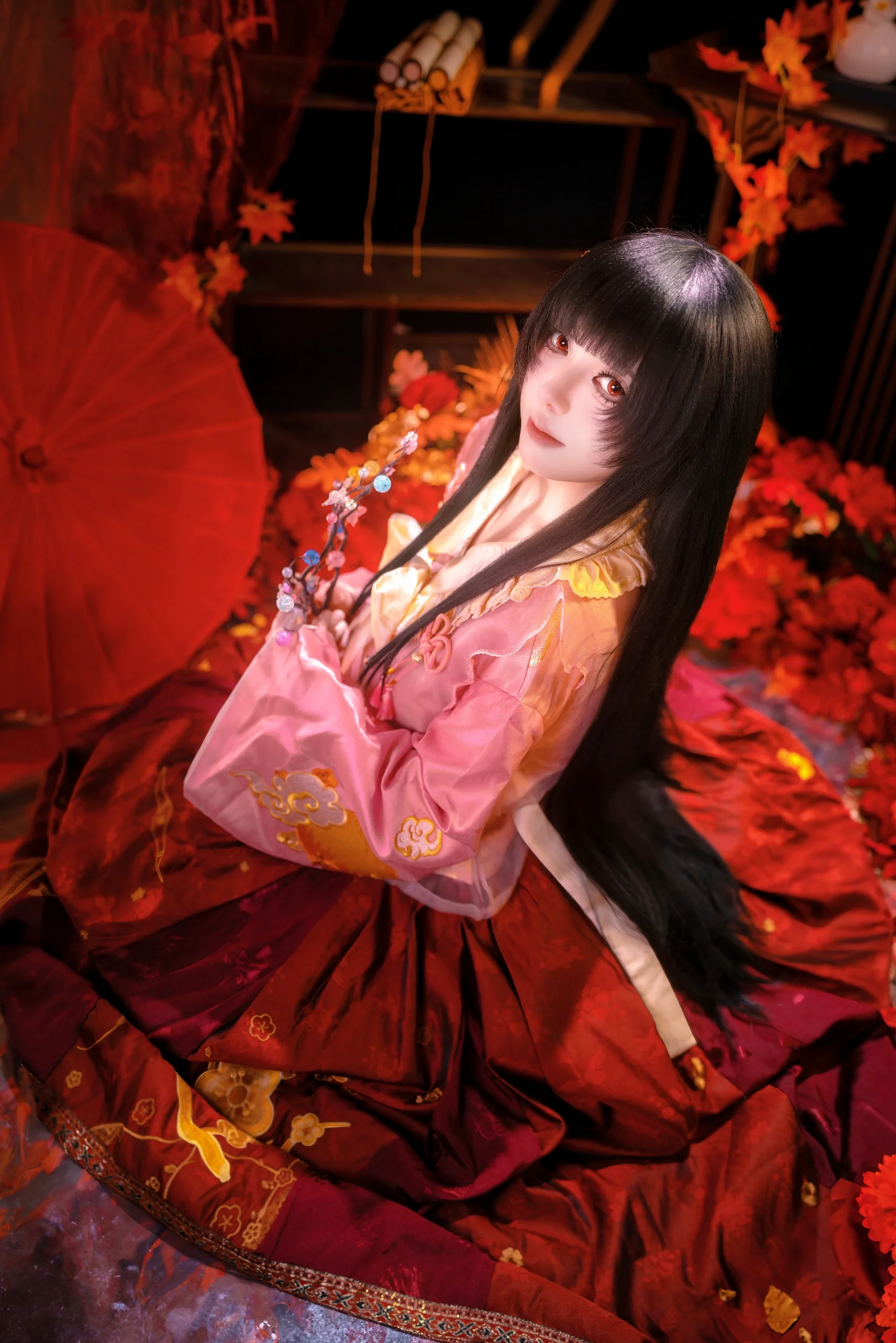 【蓬莱山辉夜cos】永远与须臾的罪人，月之公主的秋日演绎 - 第 2 张