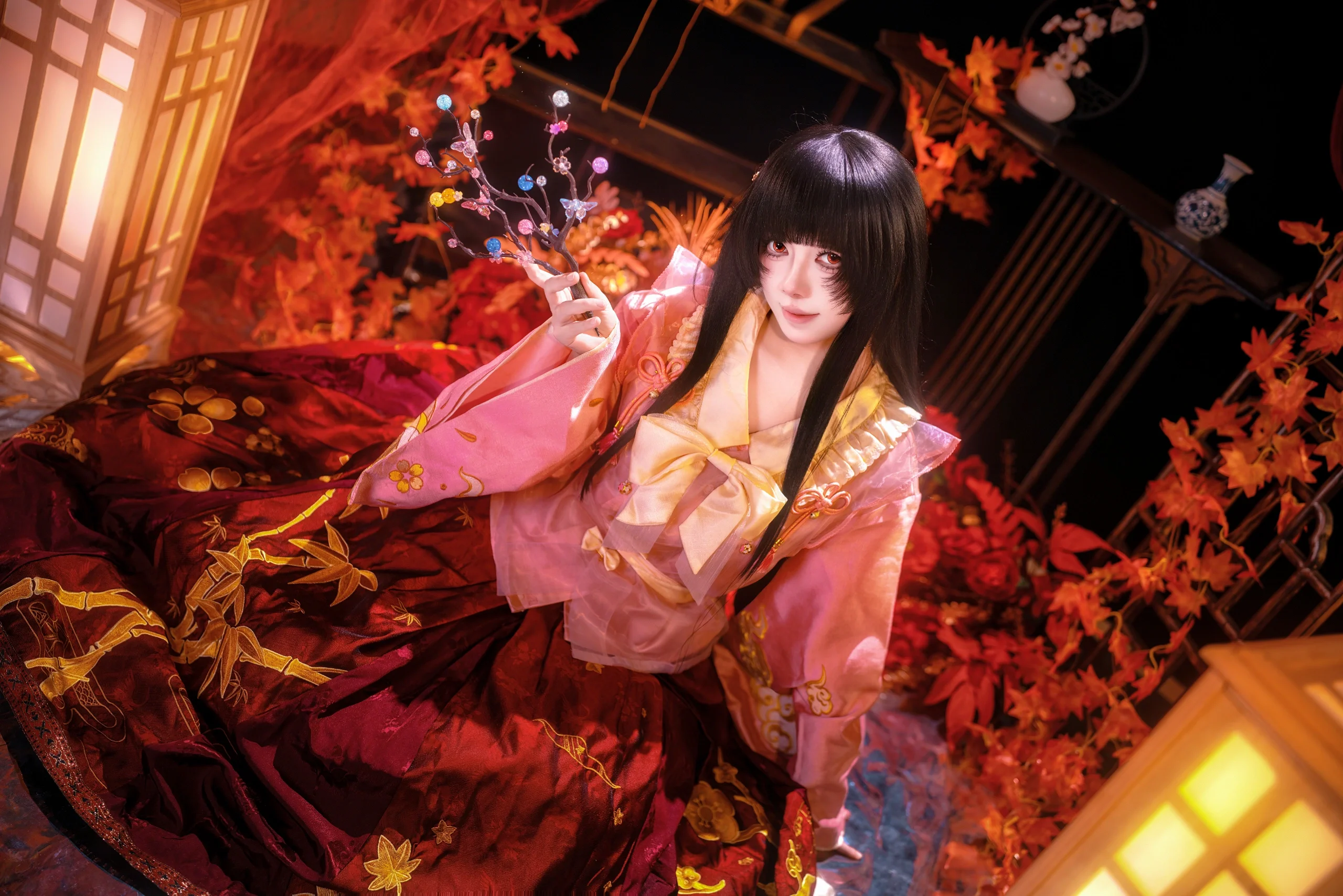 【蓬莱山辉夜cos】永远与须臾的罪人，月之公主的秋日演绎 - 第 3 张