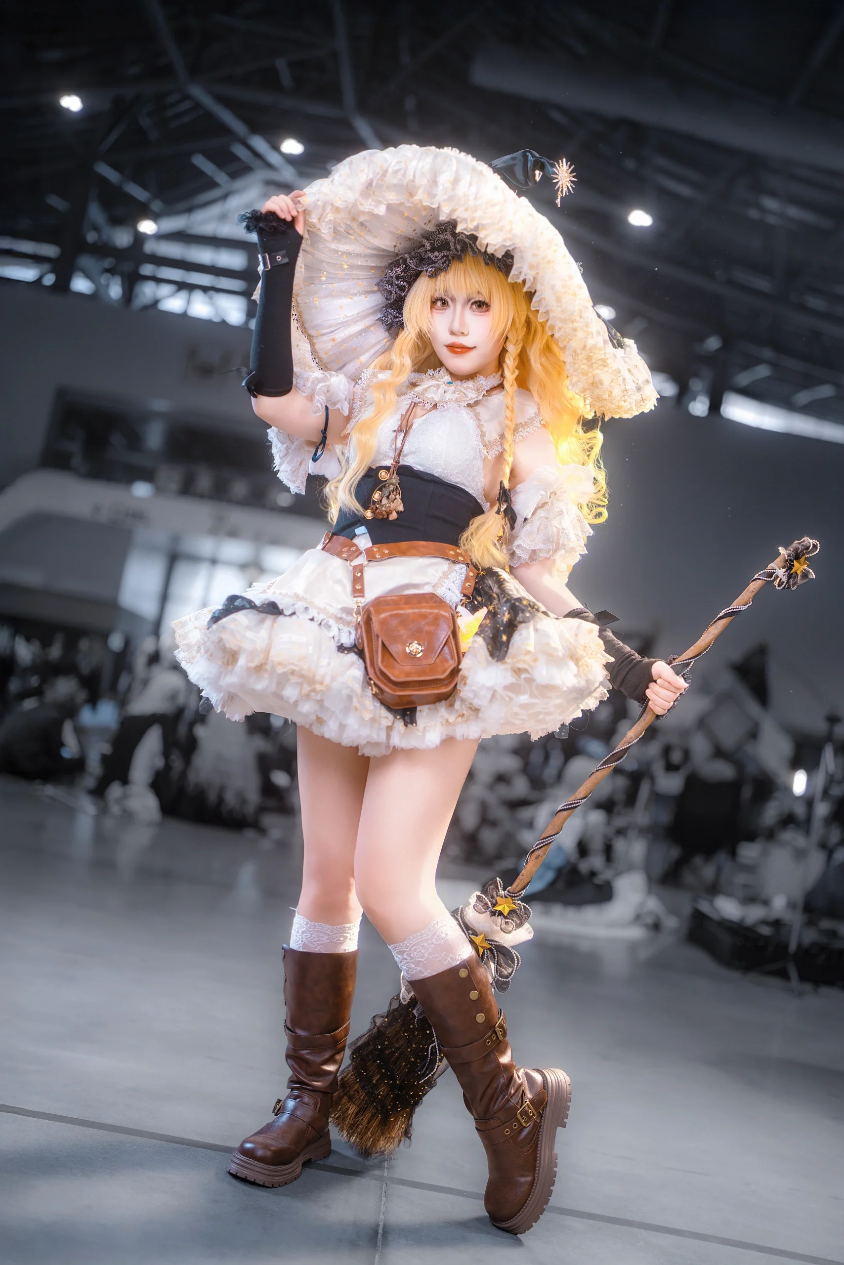 【雾雨魔理沙cos】东方project的魔法使，提着煤油灯去探险 - 第 2 张