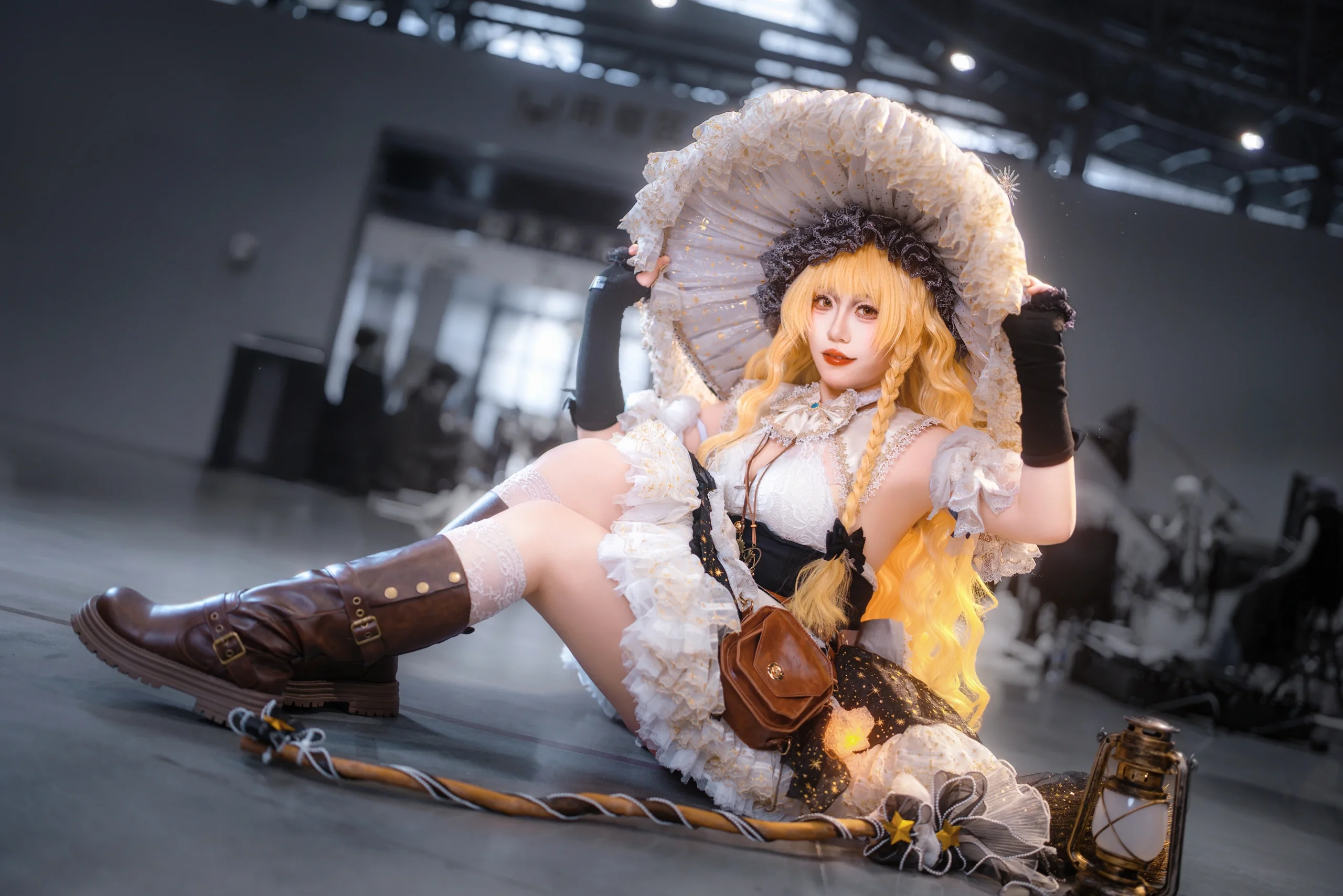 【雾雨魔理沙cos】东方project的魔法使，提着煤油灯去探险 - 第 4 张