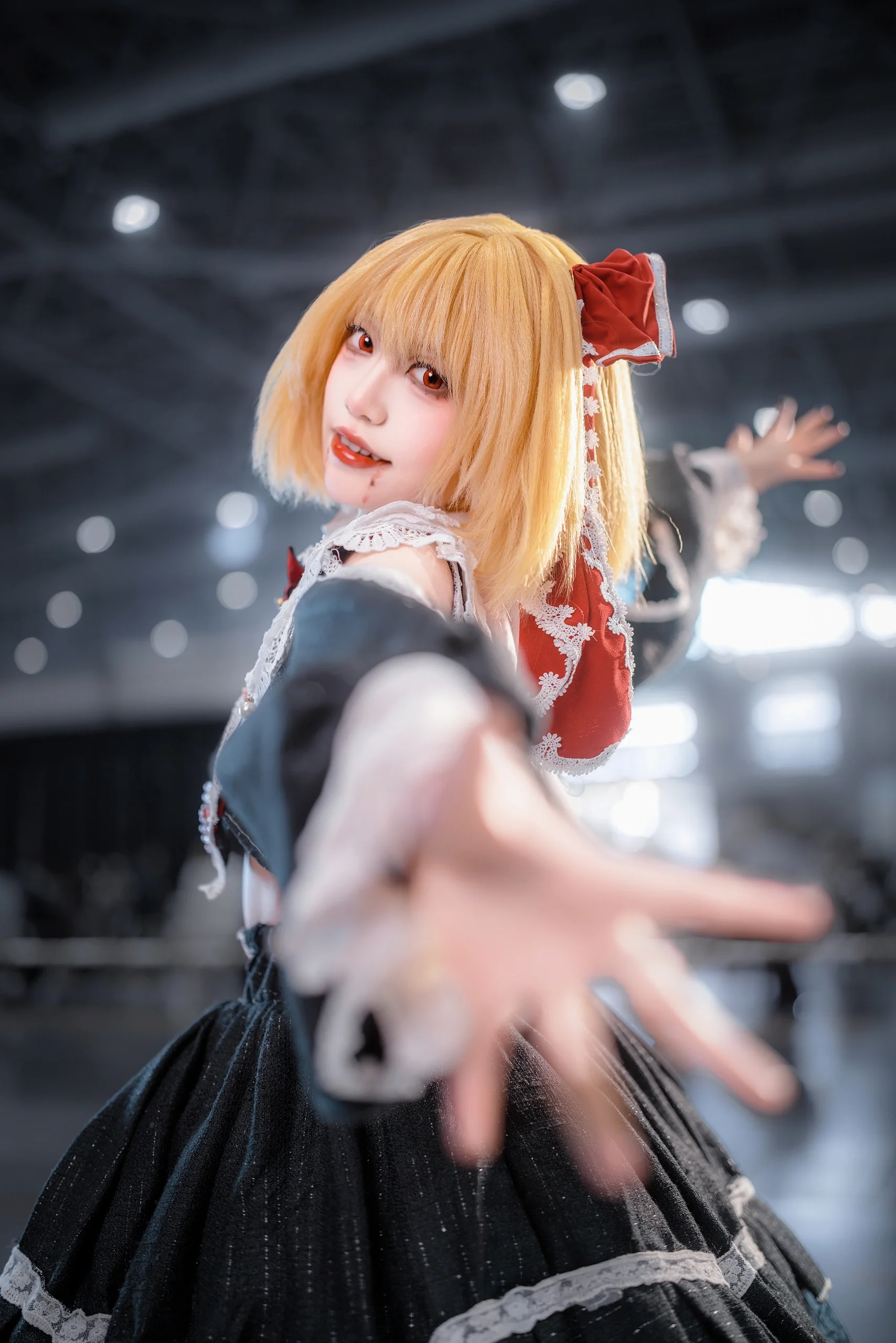 【露米娅cos】东方Project里暗黑系的甜美妖怪场照分享 - 第 2 张