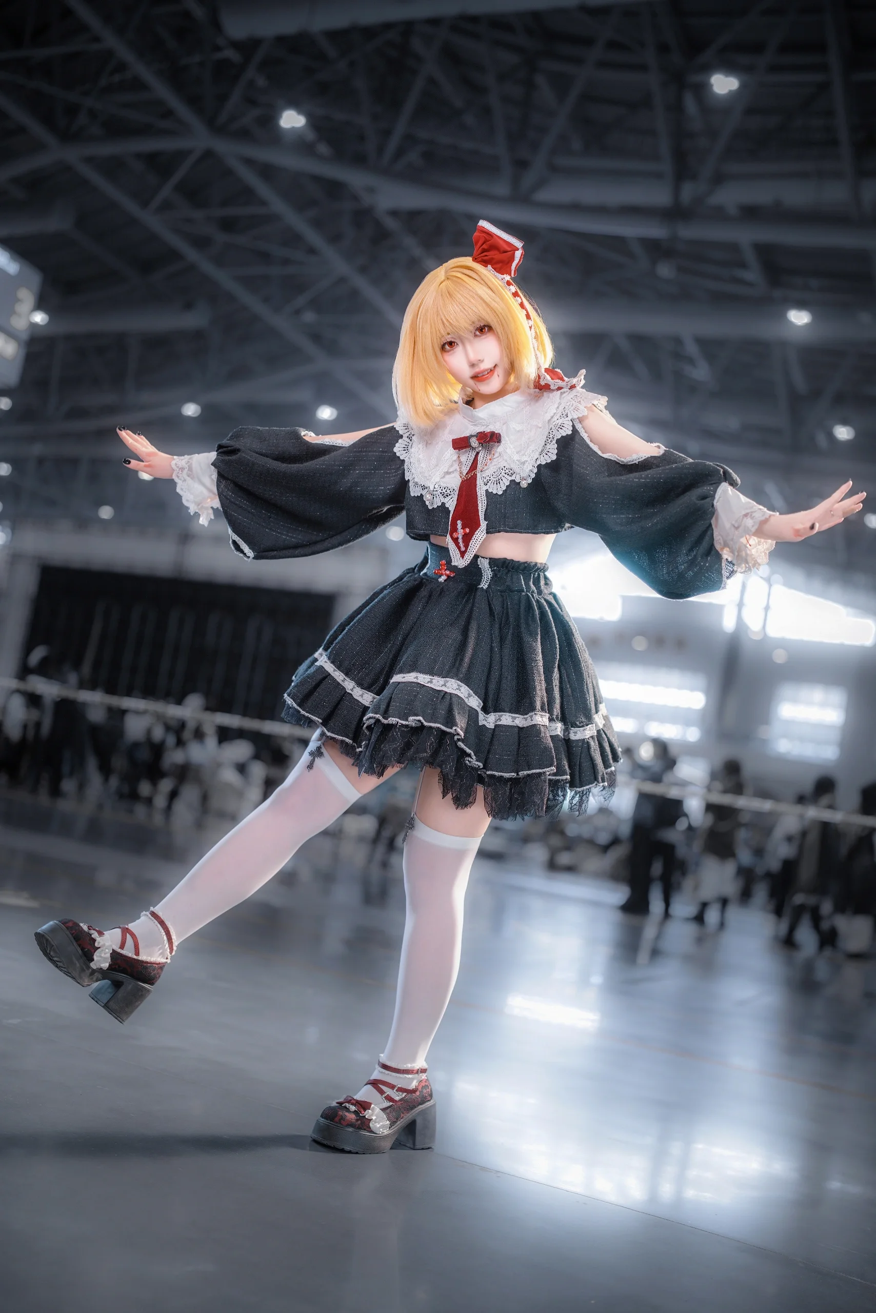 【露米娅cos】东方Project里暗黑系的甜美妖怪场照分享 - 第 3 张
