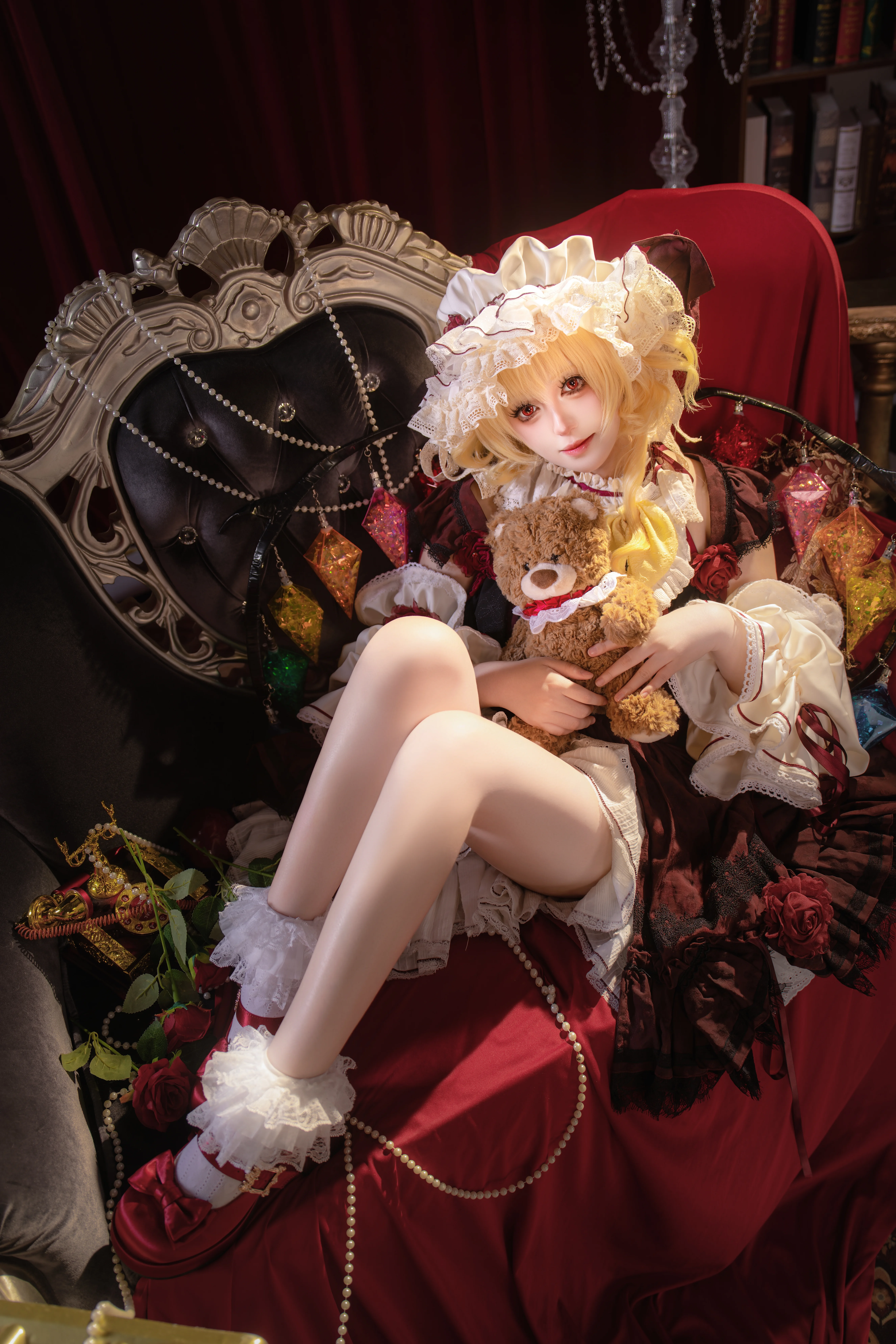 【芙蘭朵露cos】紅魔館地下室的小惡魔，來嚐嚐這枚紅蘋果吧 - 第 4 張