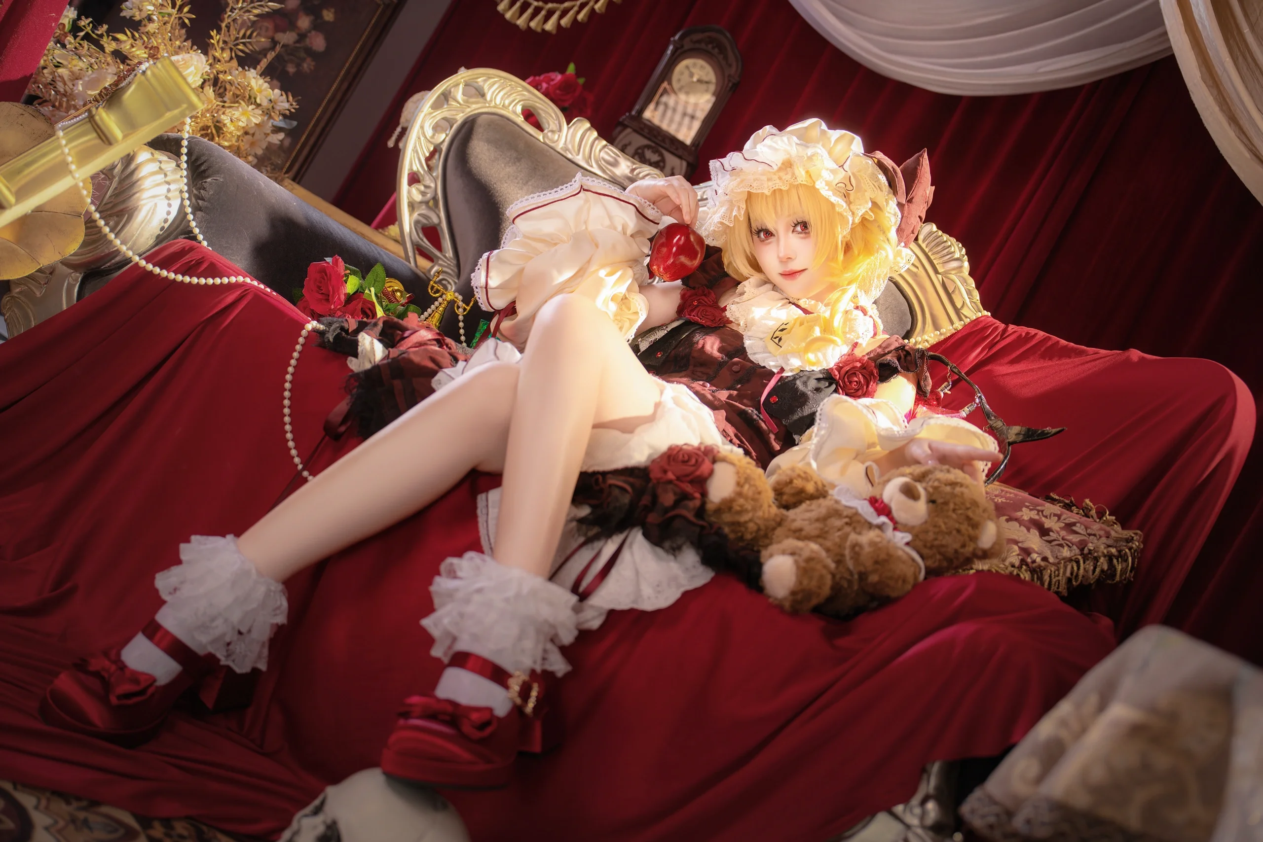 【芙蘭朵露cos】紅魔館地下室的小惡魔，來嚐嚐這枚紅蘋果吧 - 第 5 張