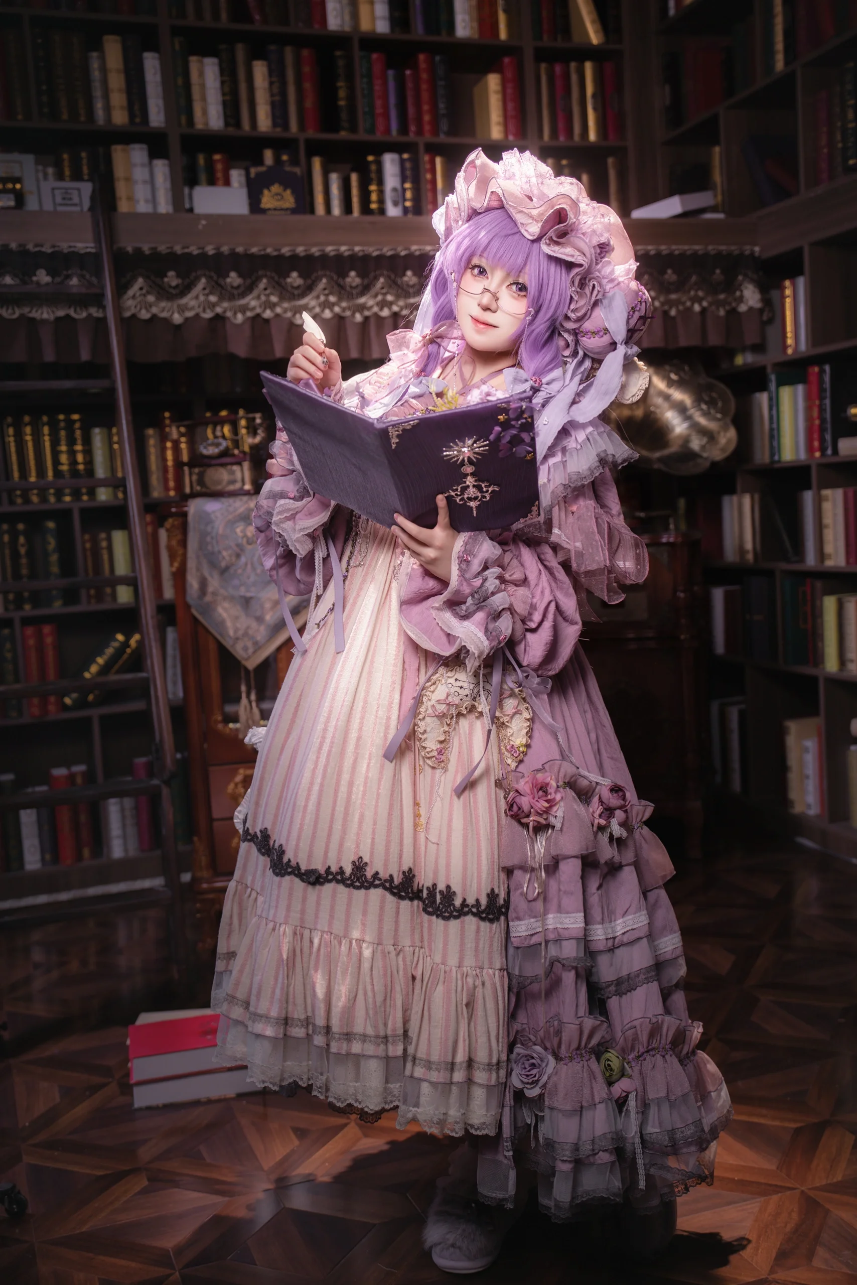 【帕秋莉cos】东方Project的七曜魔法使，在书库中的日常 - 第 4 张