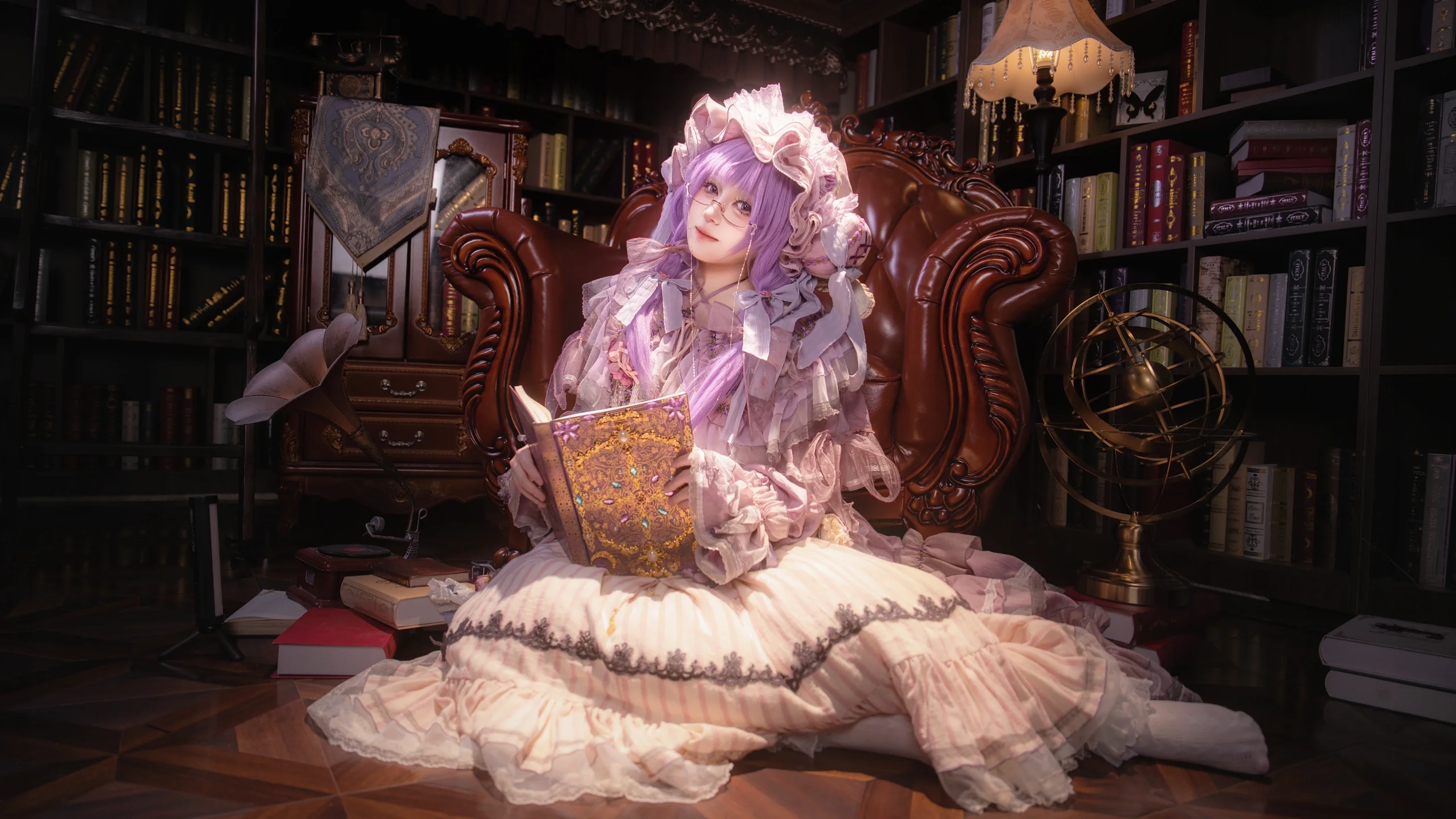 【帕秋莉cos】东方Project的七曜魔法使，在书库中的日常 - 第 5 张