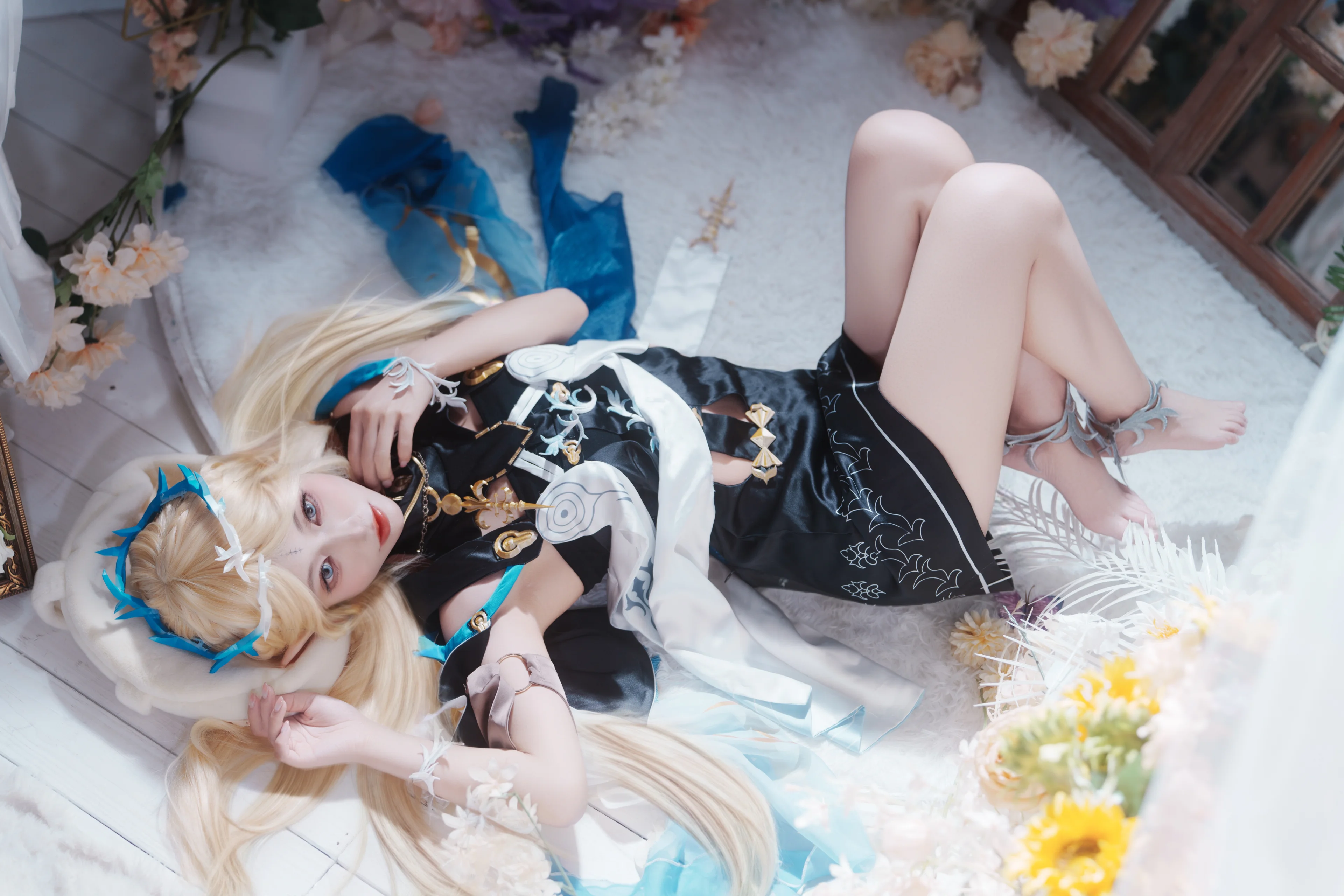 【卡提希婭cos】鳴潮聖女，花境之中的靜謐時刻 - 第 2 張