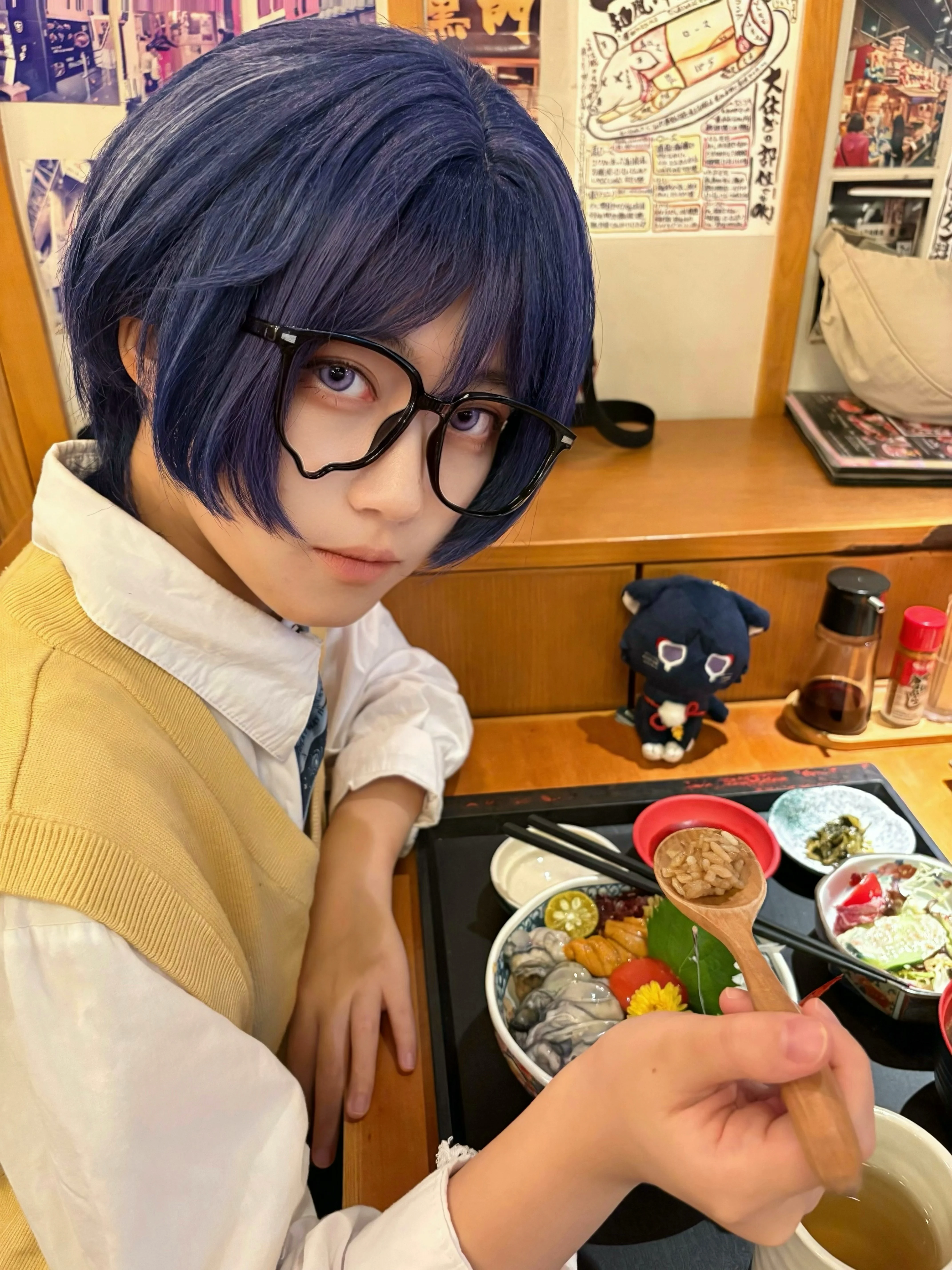 【散兵cos】原神私设DK，黑门水产的午间食堂