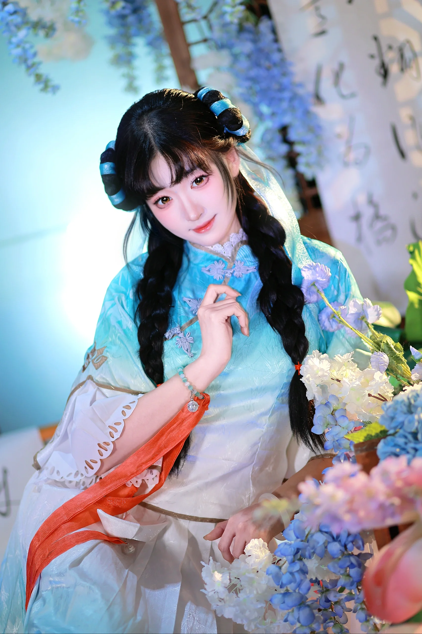 【西施cos】诗语江南，水墨画卷里的少女 - 第 7 张
