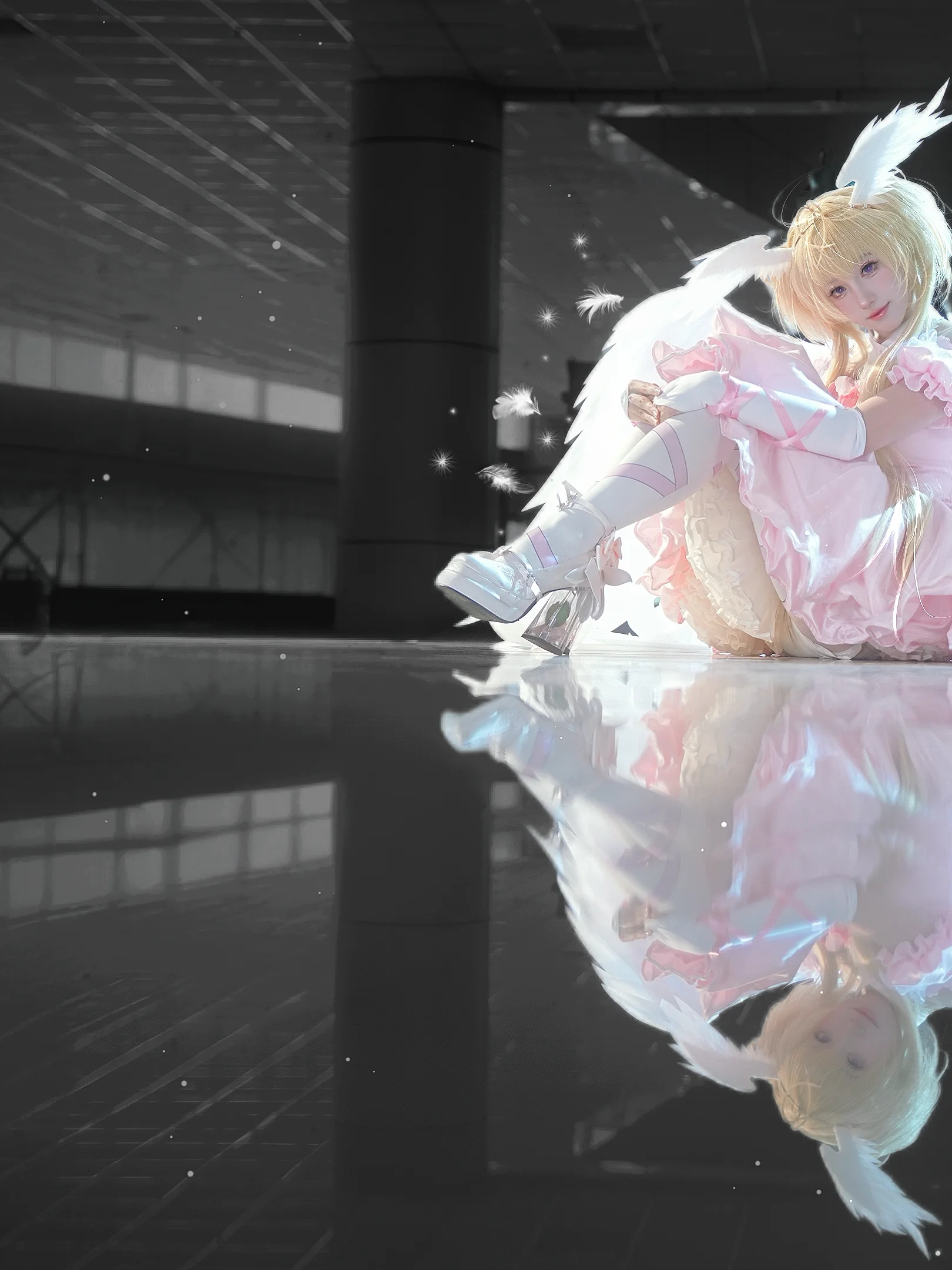 [Utau cosplay] Shugo Chara!, An Unfettered Song of an Angel