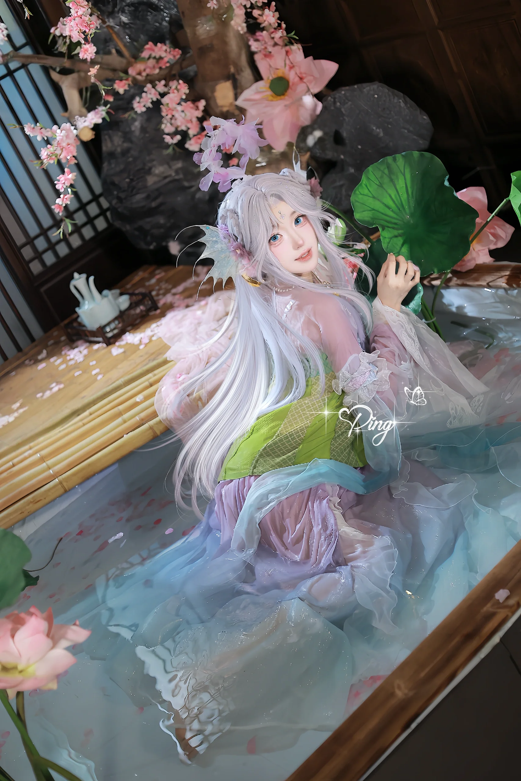 【王者榮耀朵莉亞cos】山海經私設，幻珠鮫人出水 - 第 1 張
