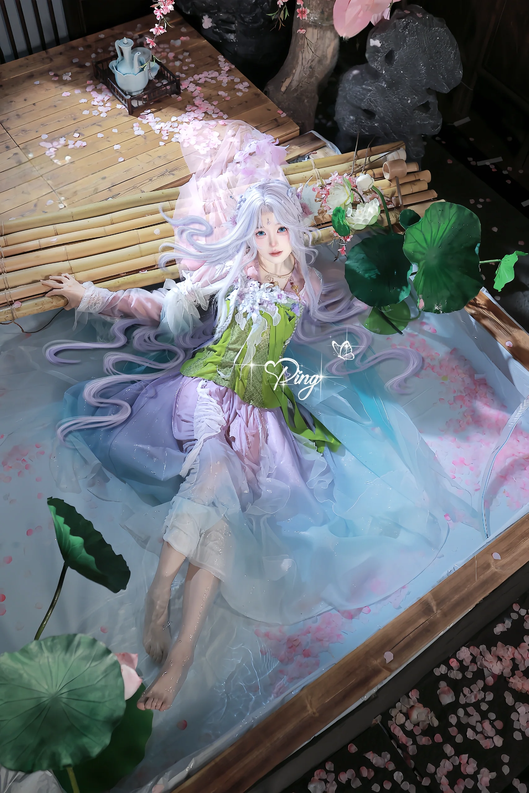 【王者榮耀朵莉亞cos】山海經私設，幻珠鮫人出水 - 第 2 張