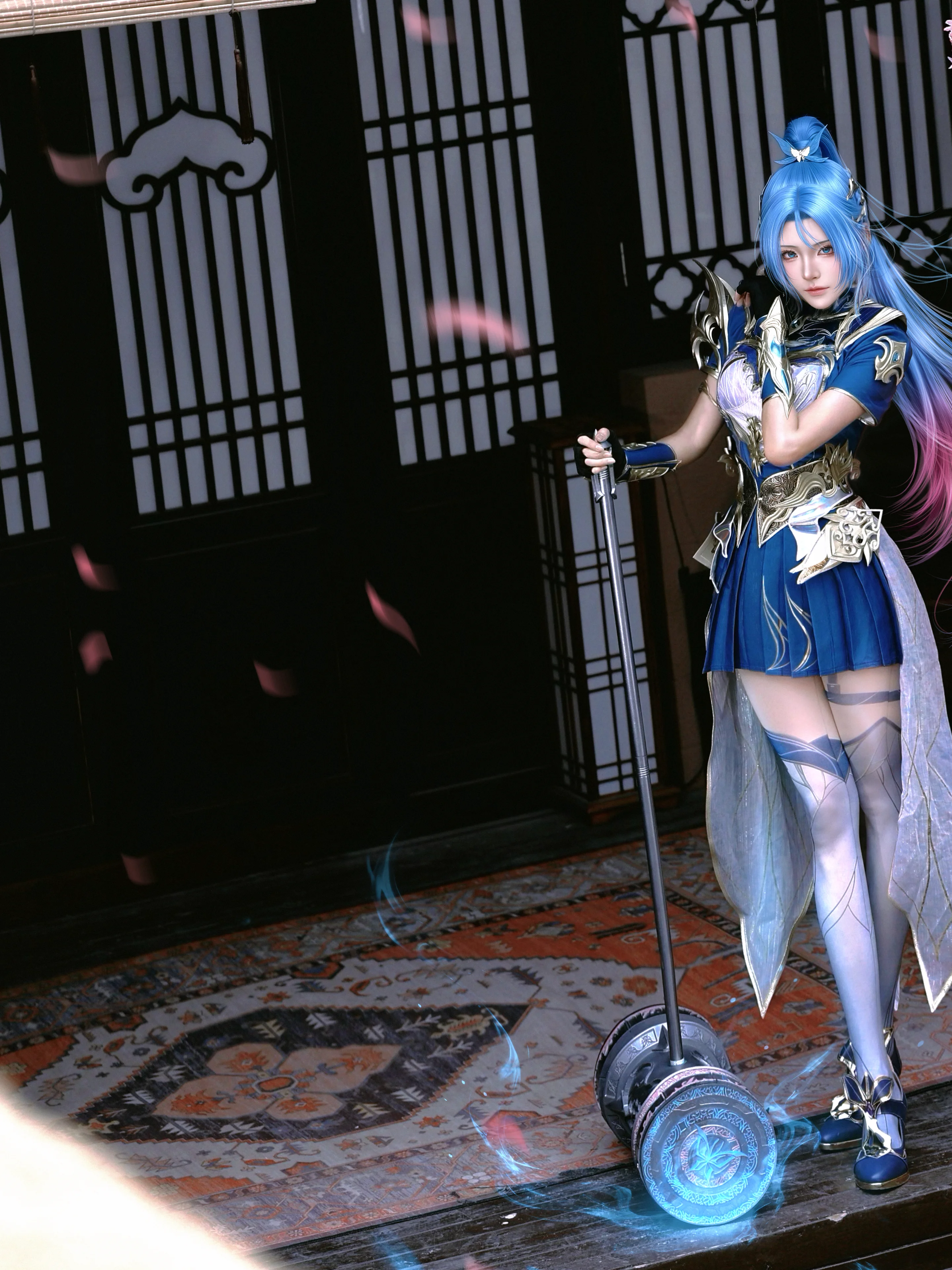 [Tang Wutong cosplay] The Clear Sky Hammer in Soul Land 2, Materialized and Recreated This Time - Image 1