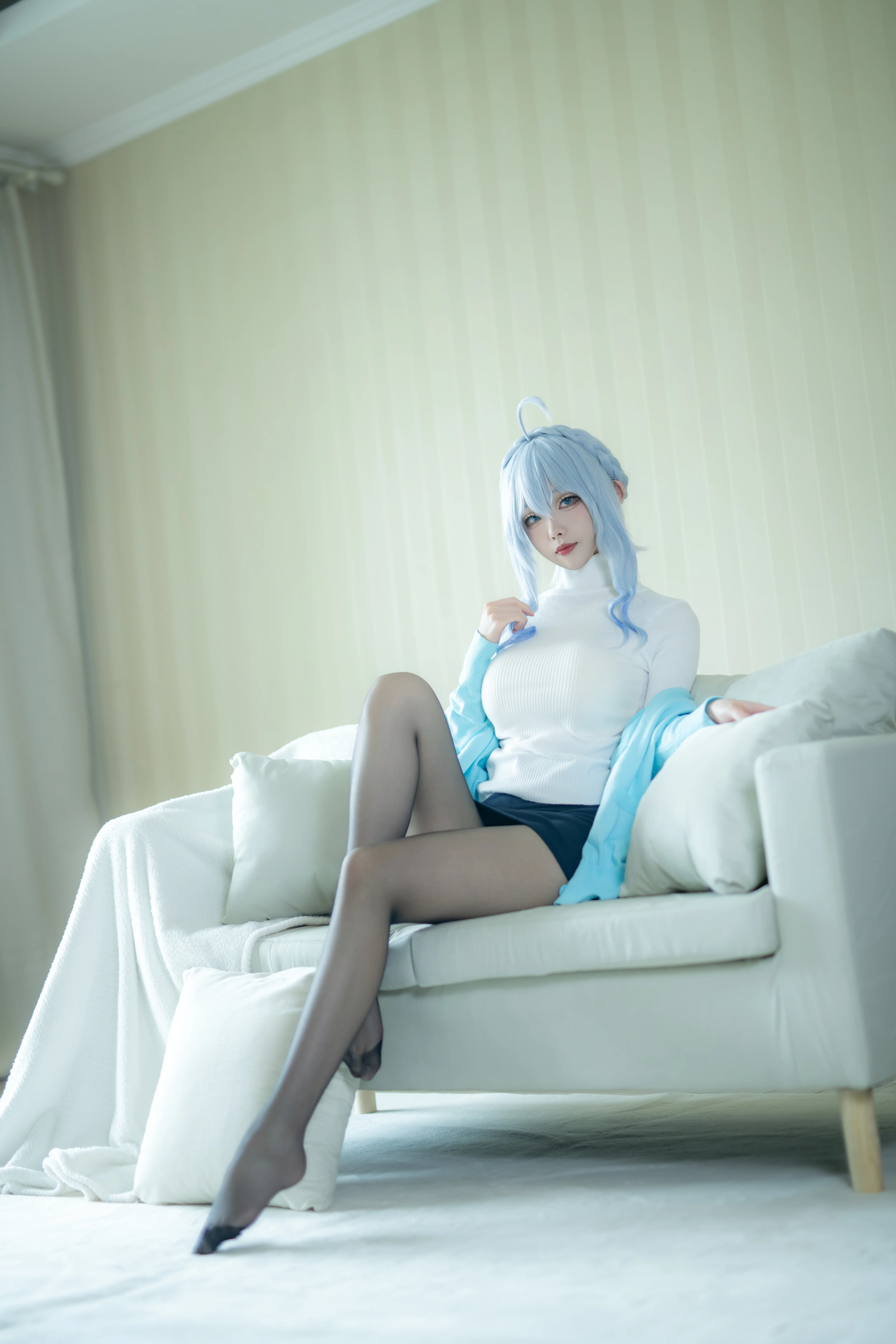 【雪女cos】偏日常感的未亡人雪女拍摄分享 - 第 1 张